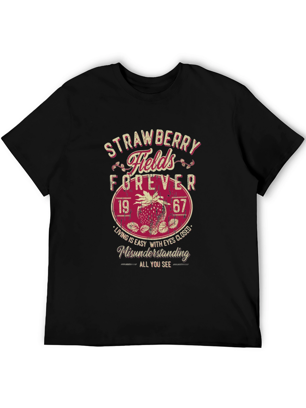 Strawberry Fields Forever Graphic Tee