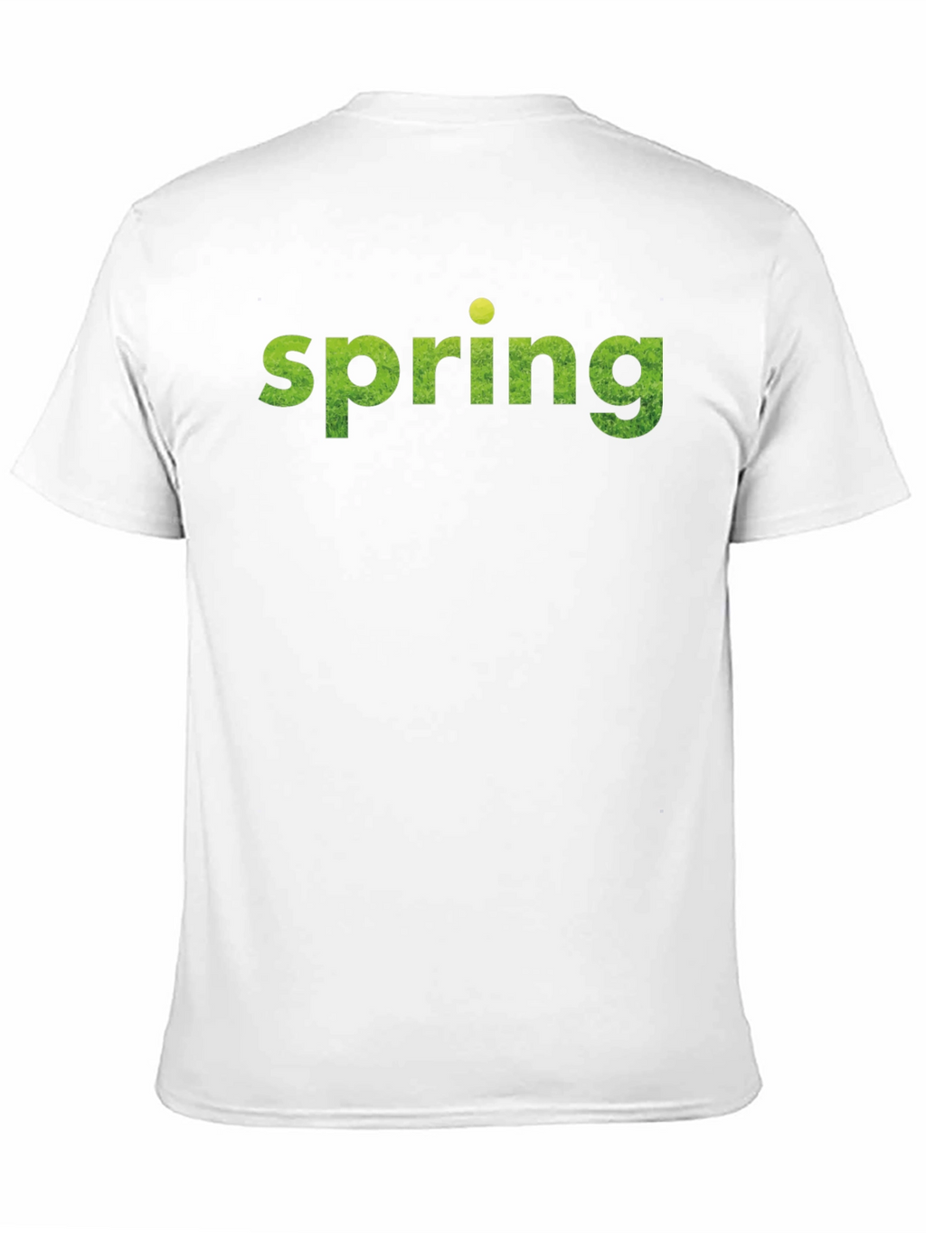 Spring Graphic Print Black T-Shirt