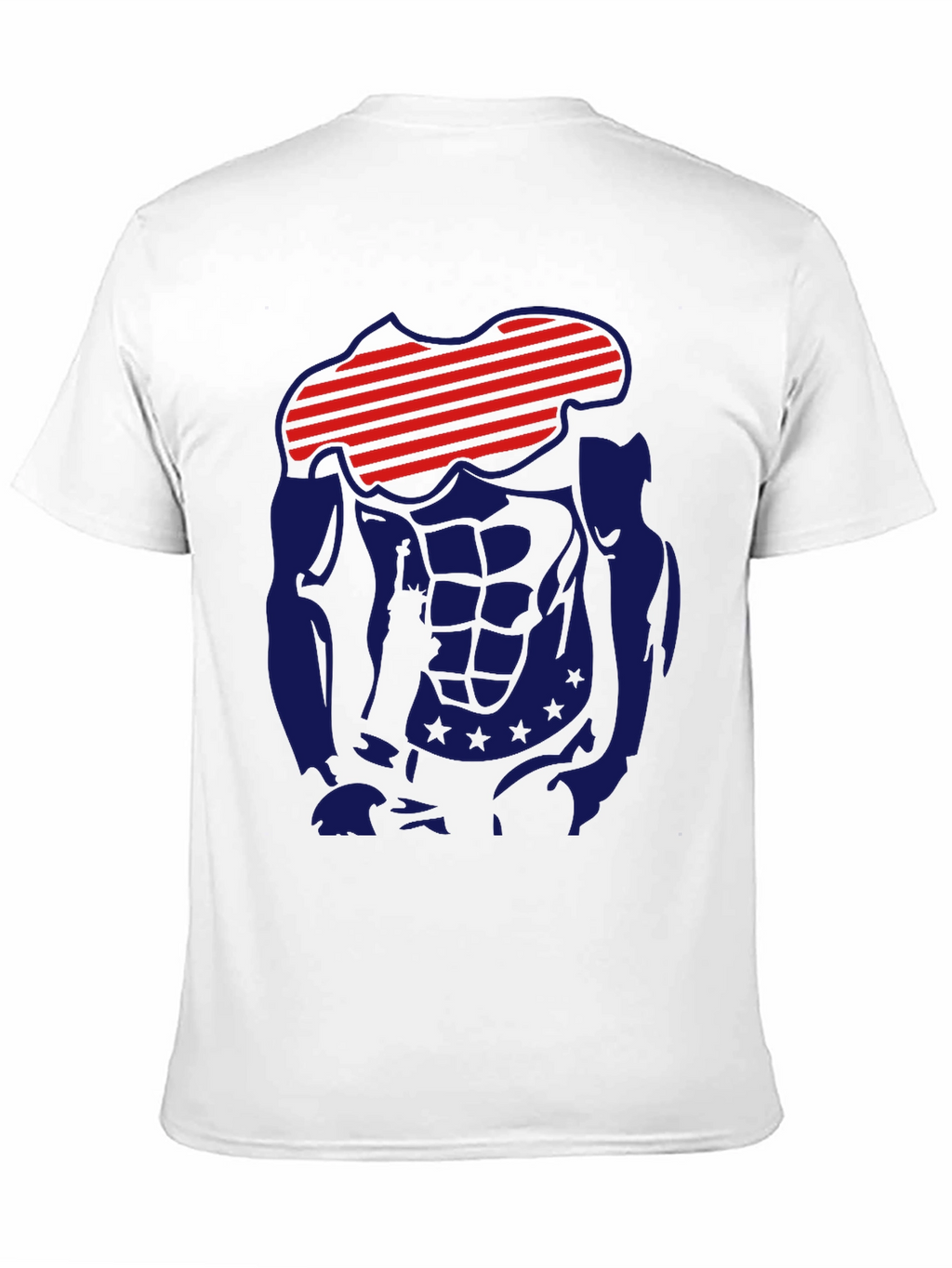 Patriotic Muscle T-Shirt - Mens Graphic Tee