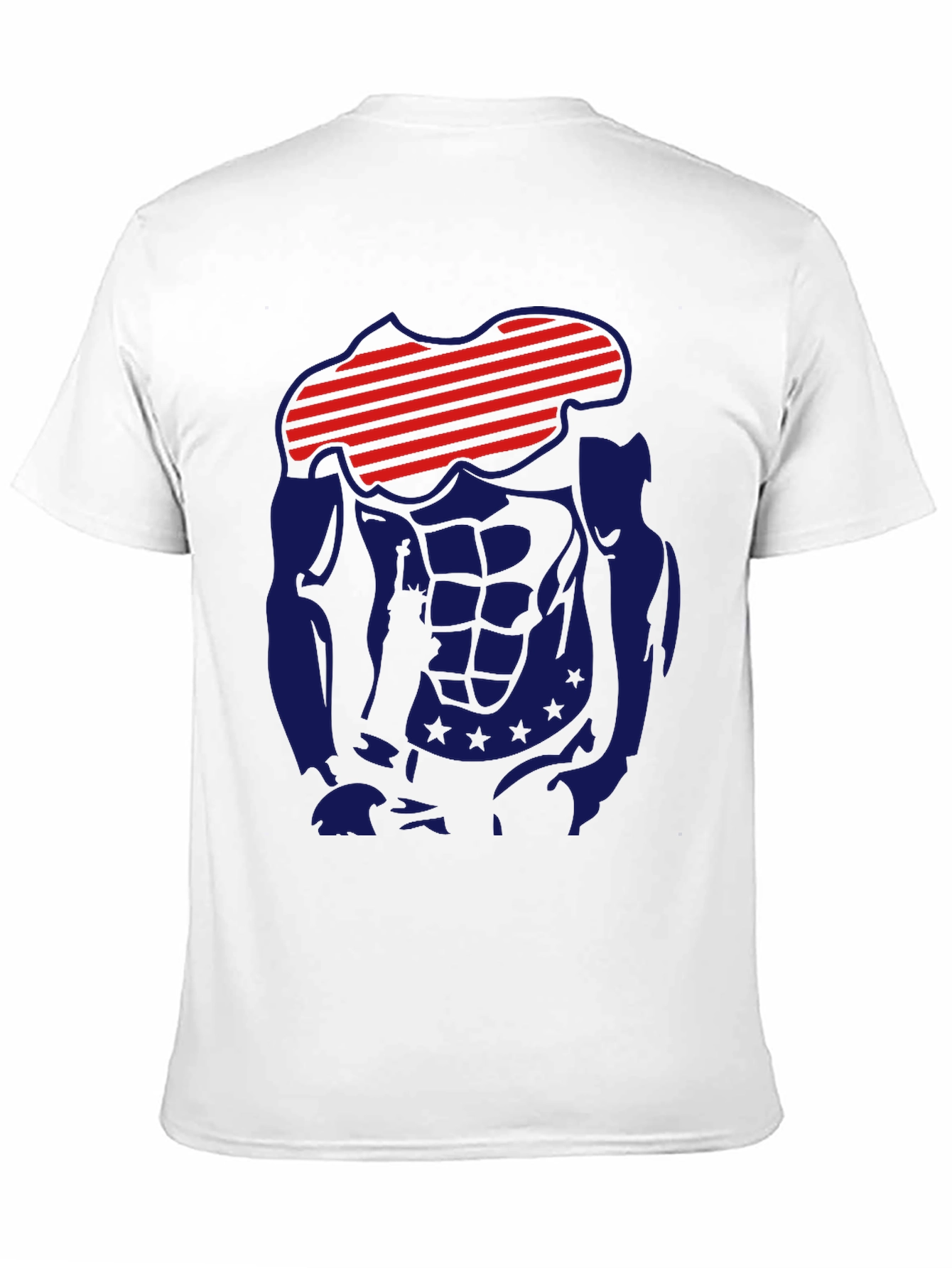 Patriotic Muscle T-Shirt - Mens Graphic Tee