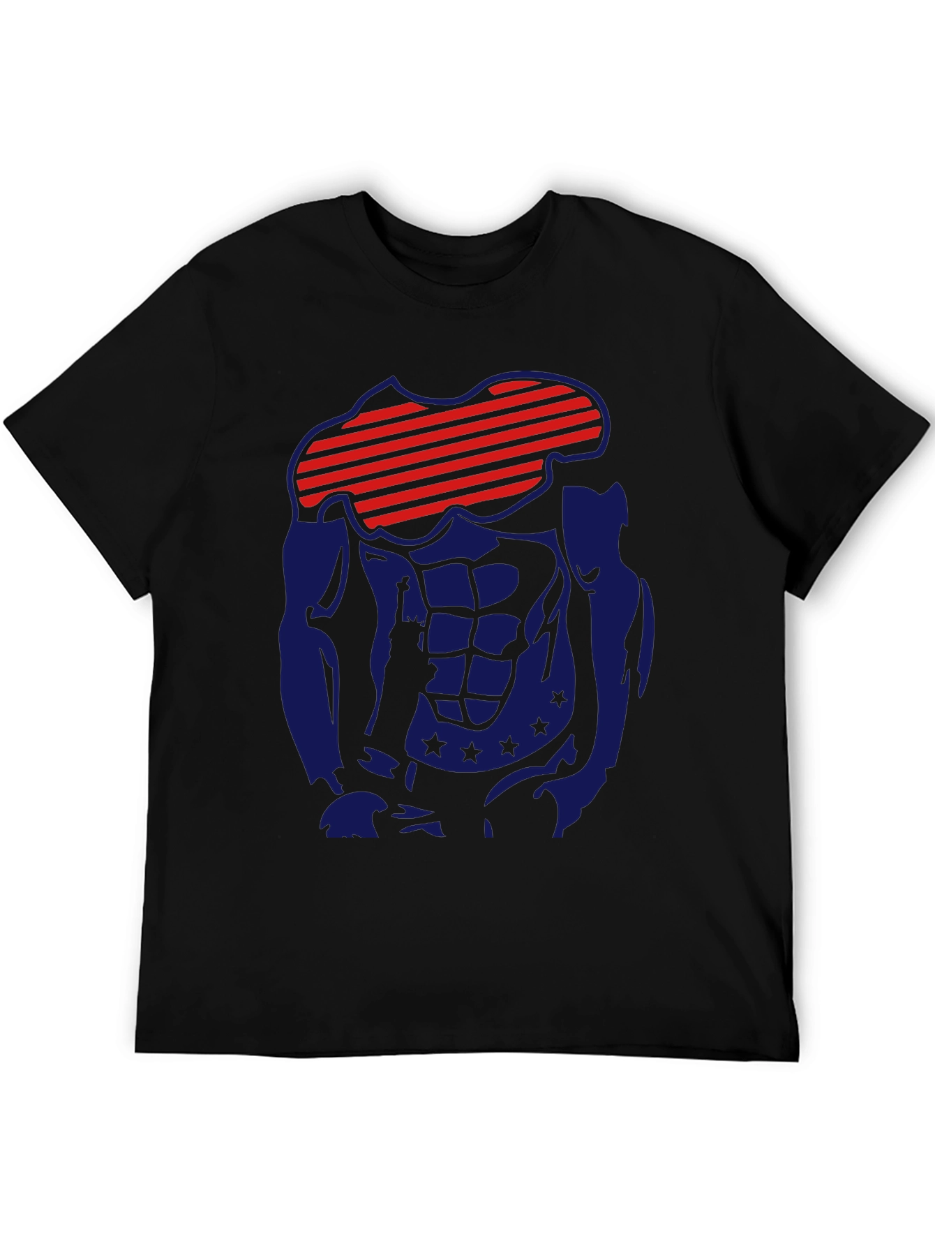 Patriotic Muscle T-Shirt - Mens Graphic Tee