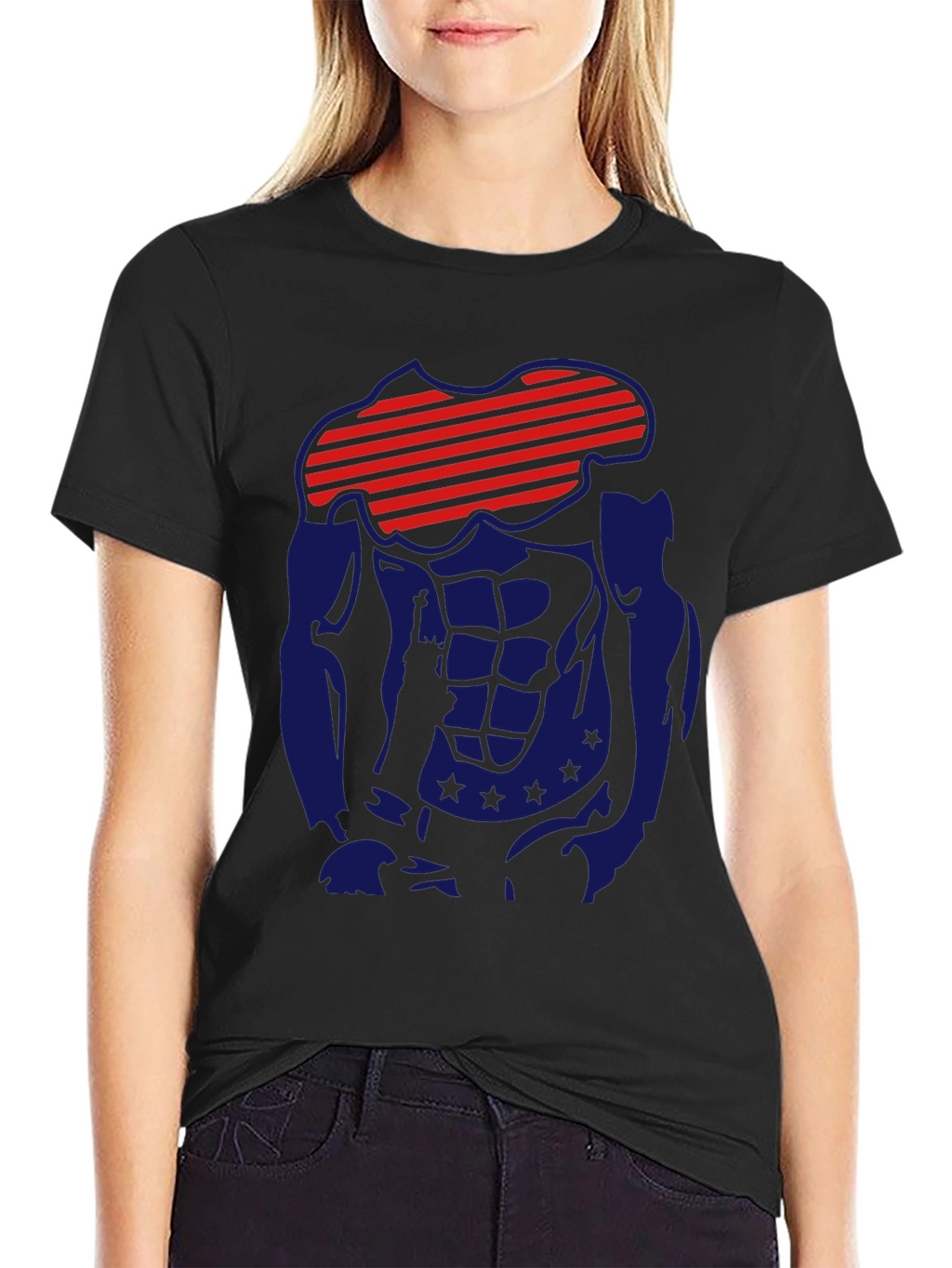 Patriotic Muscle T-Shirt - Mens Graphic Tee