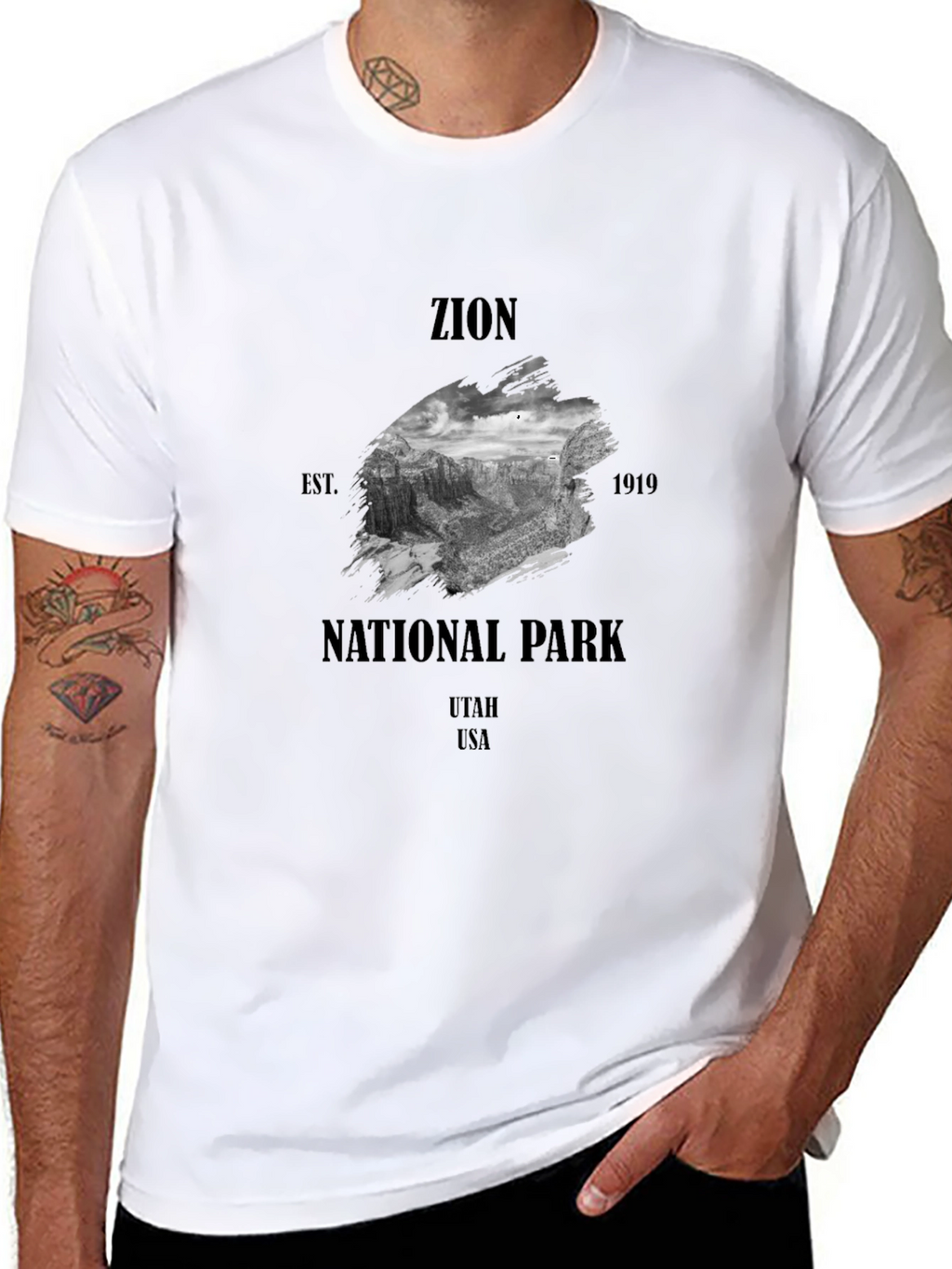 Zion National Park T-Shirt - Utah Travel Tee
