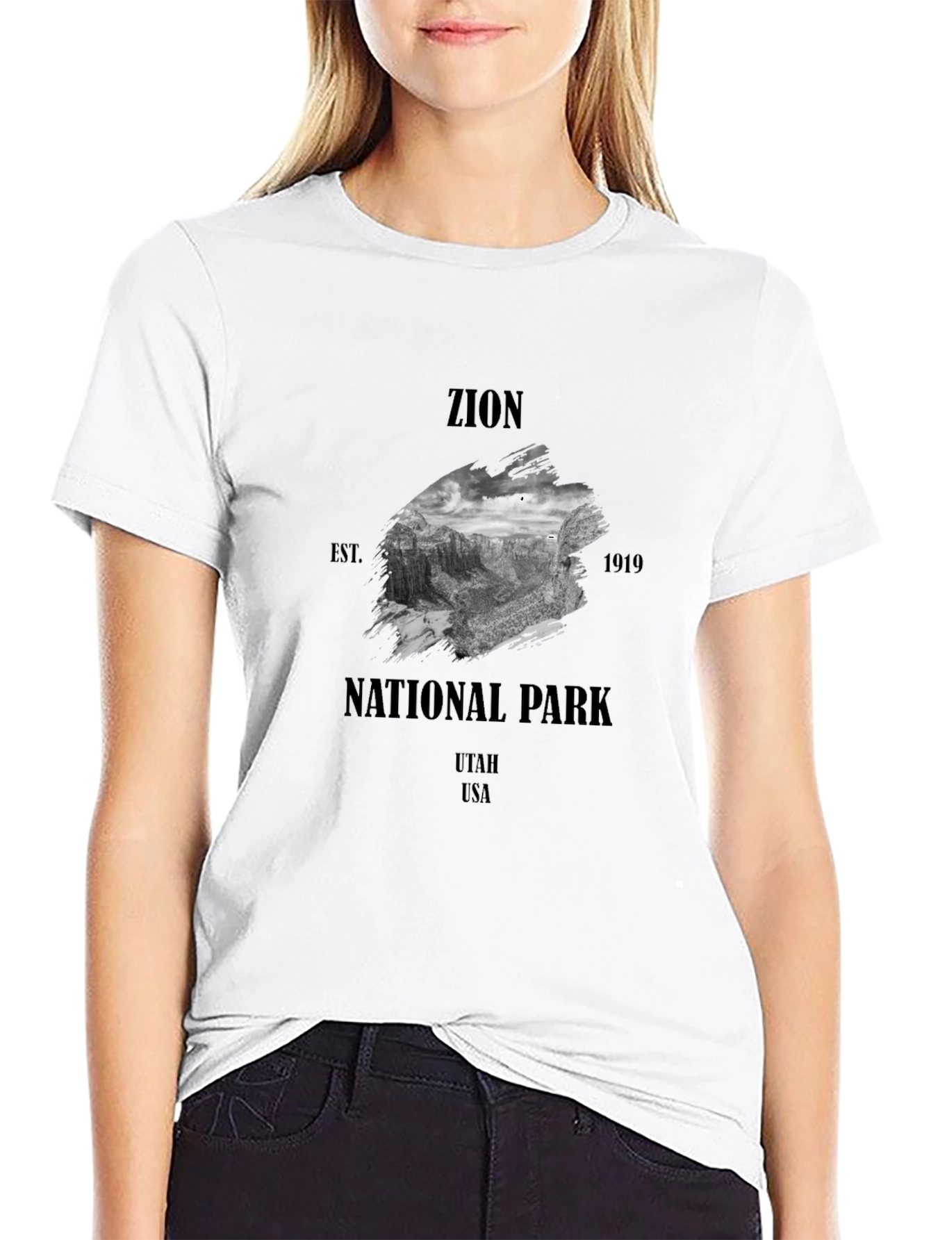 Zion National Park T-Shirt - Utah Travel Tee