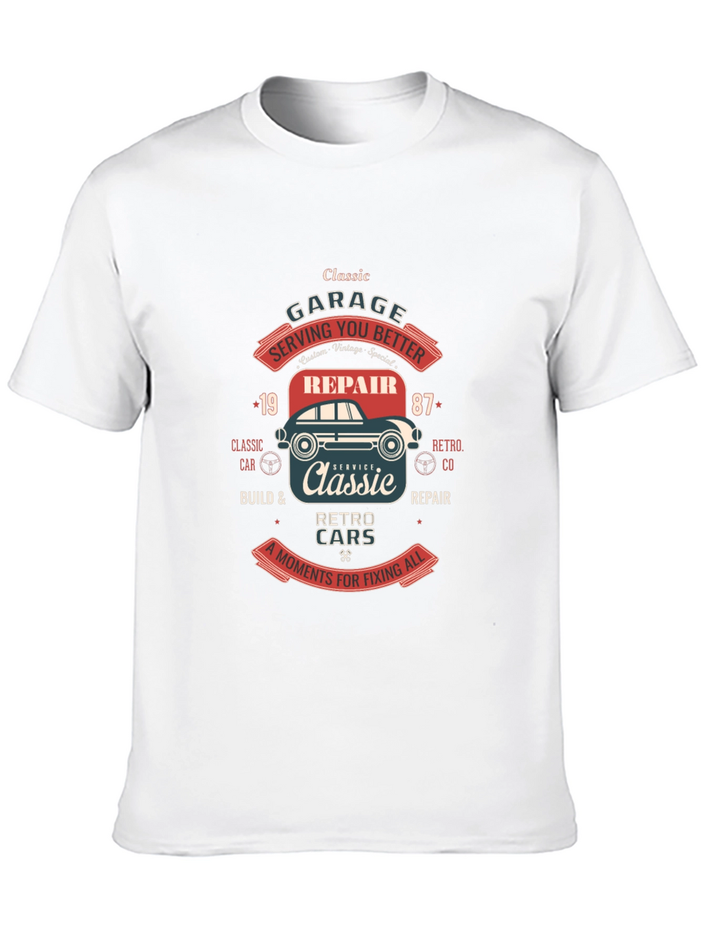 Classic Car Garage T-Shirt