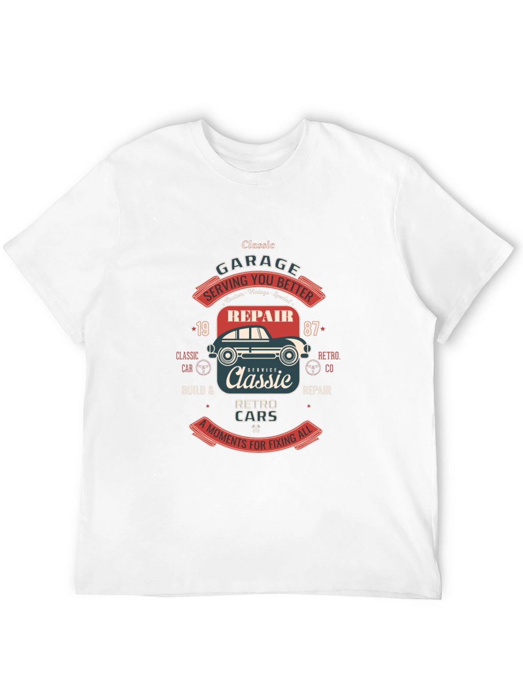Classic Car Garage T-Shirt