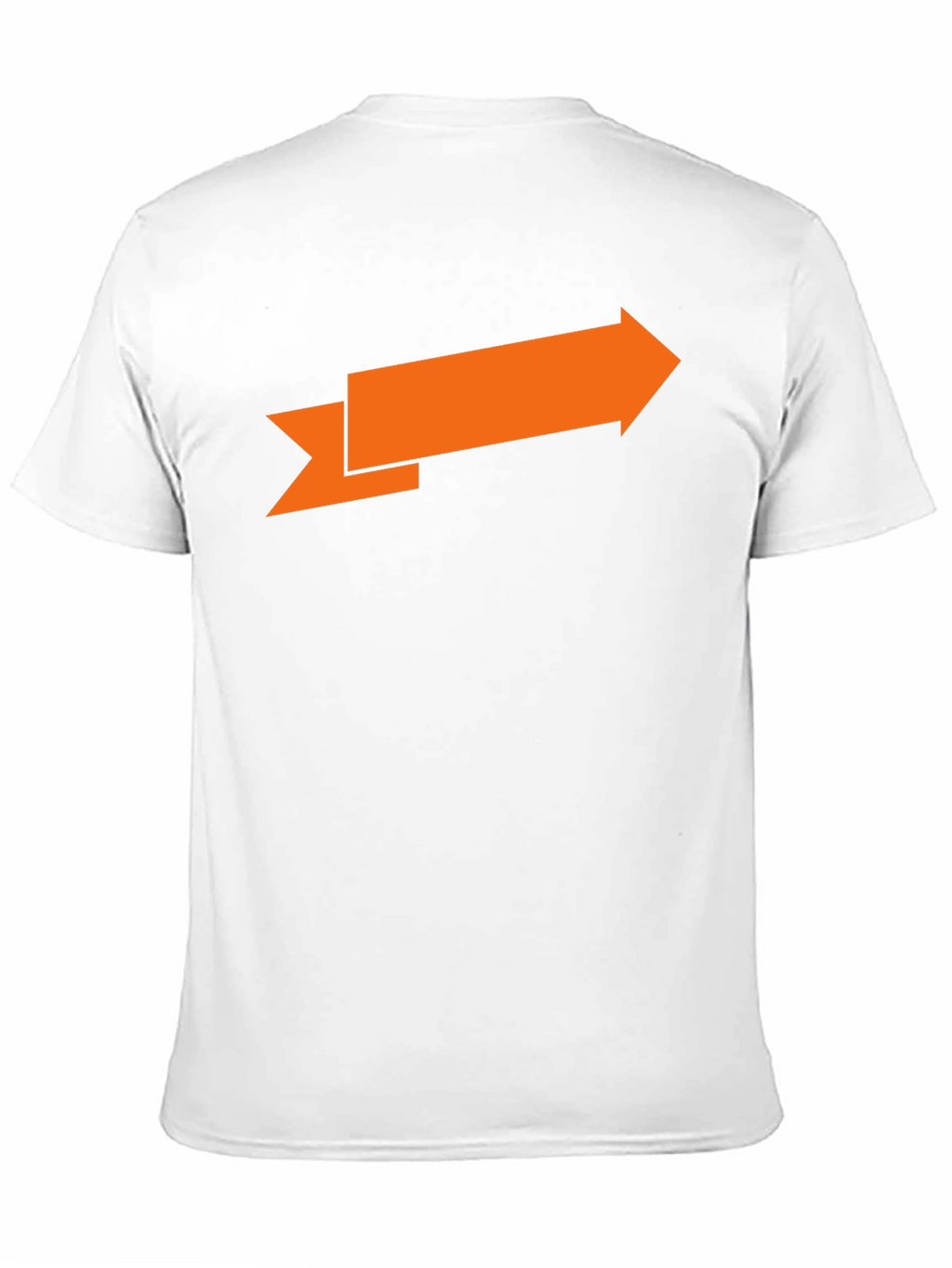 Arrow Graphic Tee - Black Cotton T-Shirt