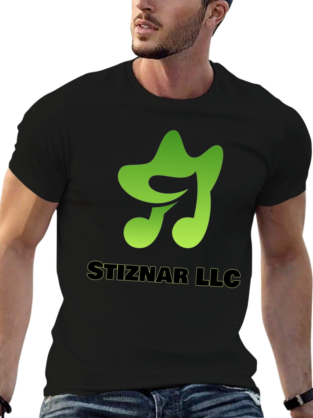 Stiznar LLC Graphic Tee - Black