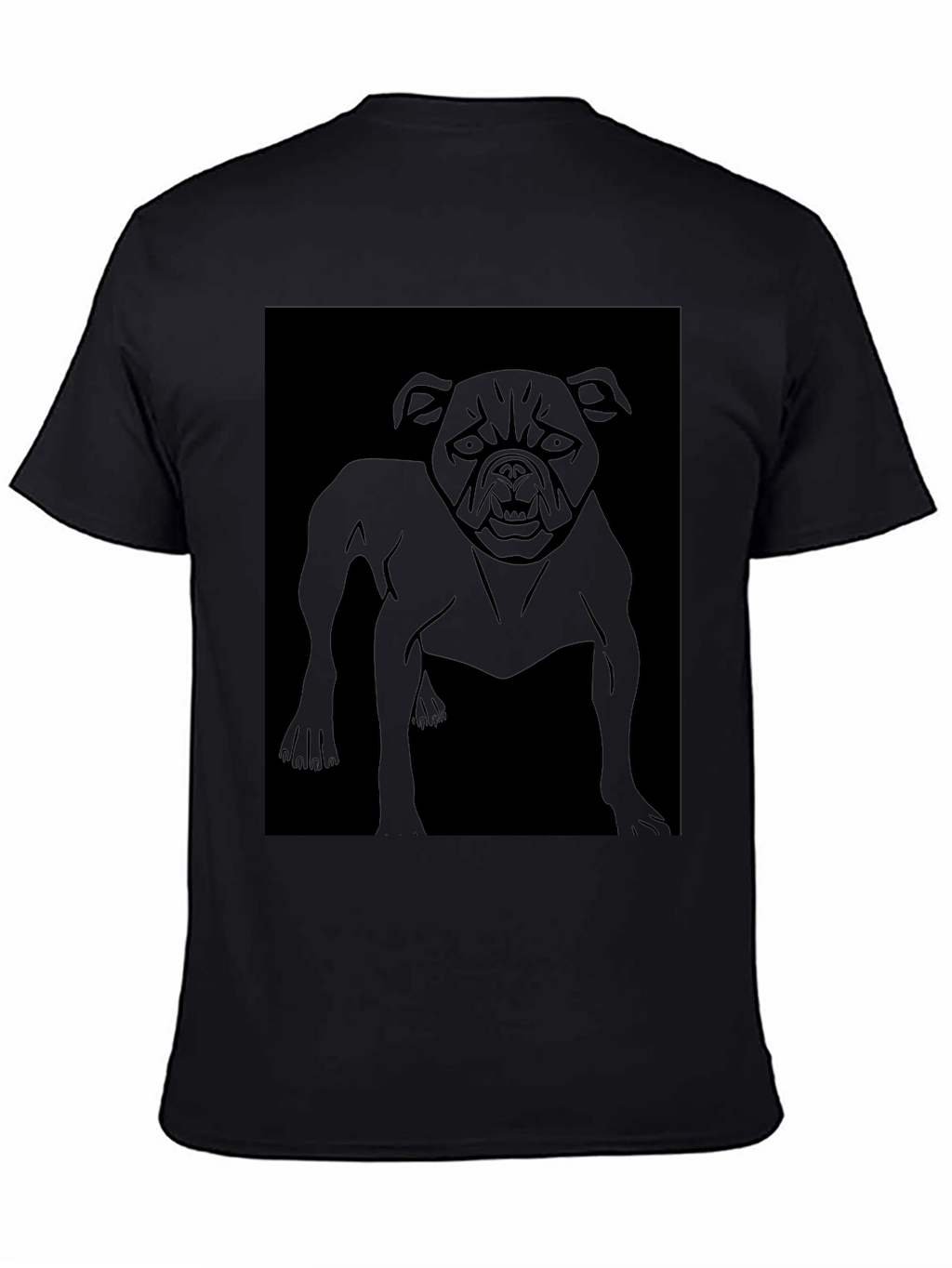 Mens Graphic T-Shirt - Bulldog Design