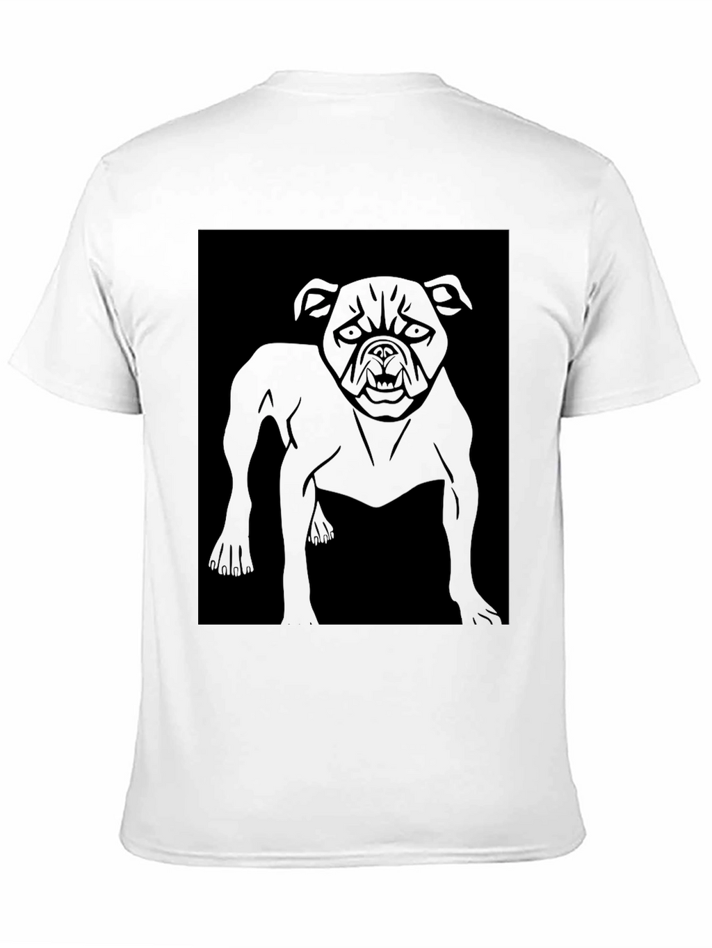 Mens Graphic T-Shirt - Bulldog Design
