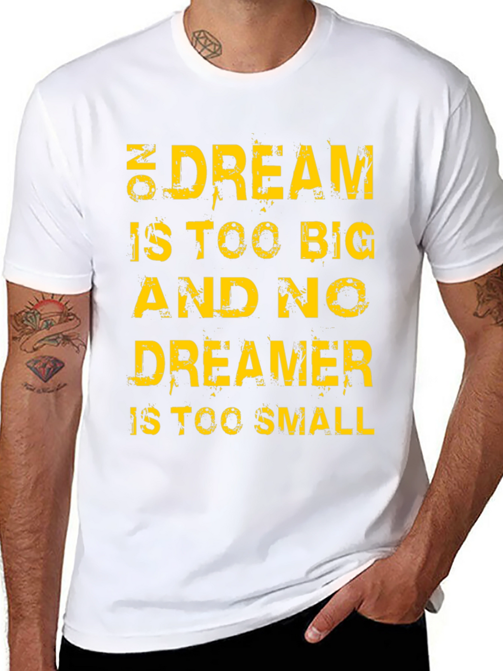 Motivational T-Shirt: Dream Big Dreamer