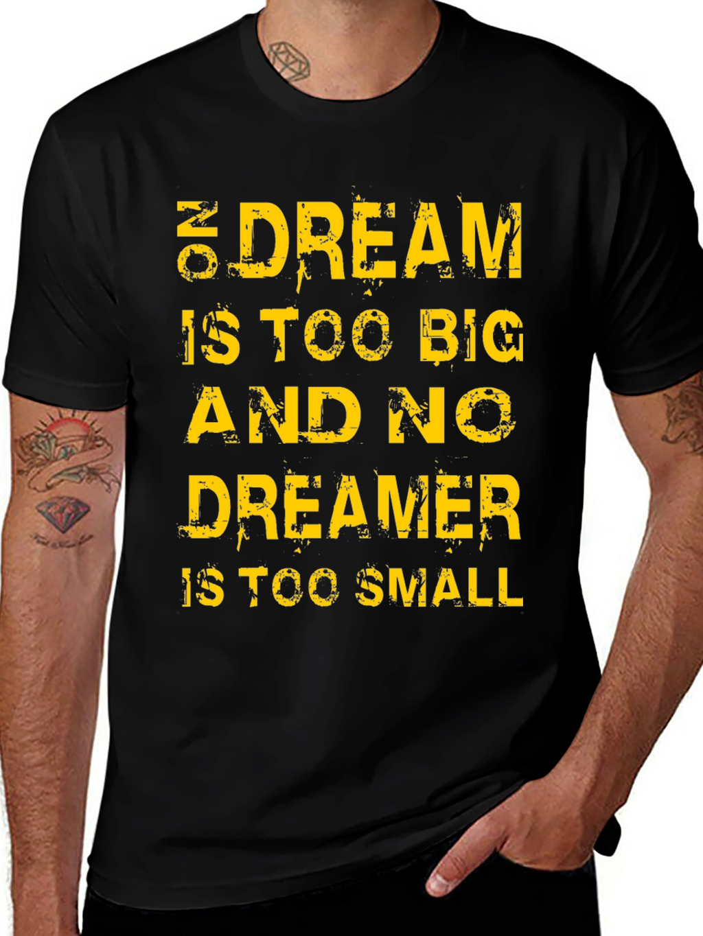 Motivational T-Shirt: Dream Big Dreamer