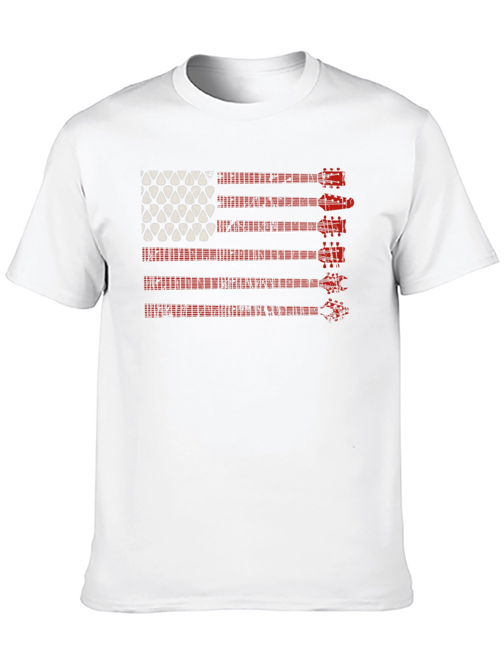 Guitar American Flag Graphic Tee - Musicians Pride