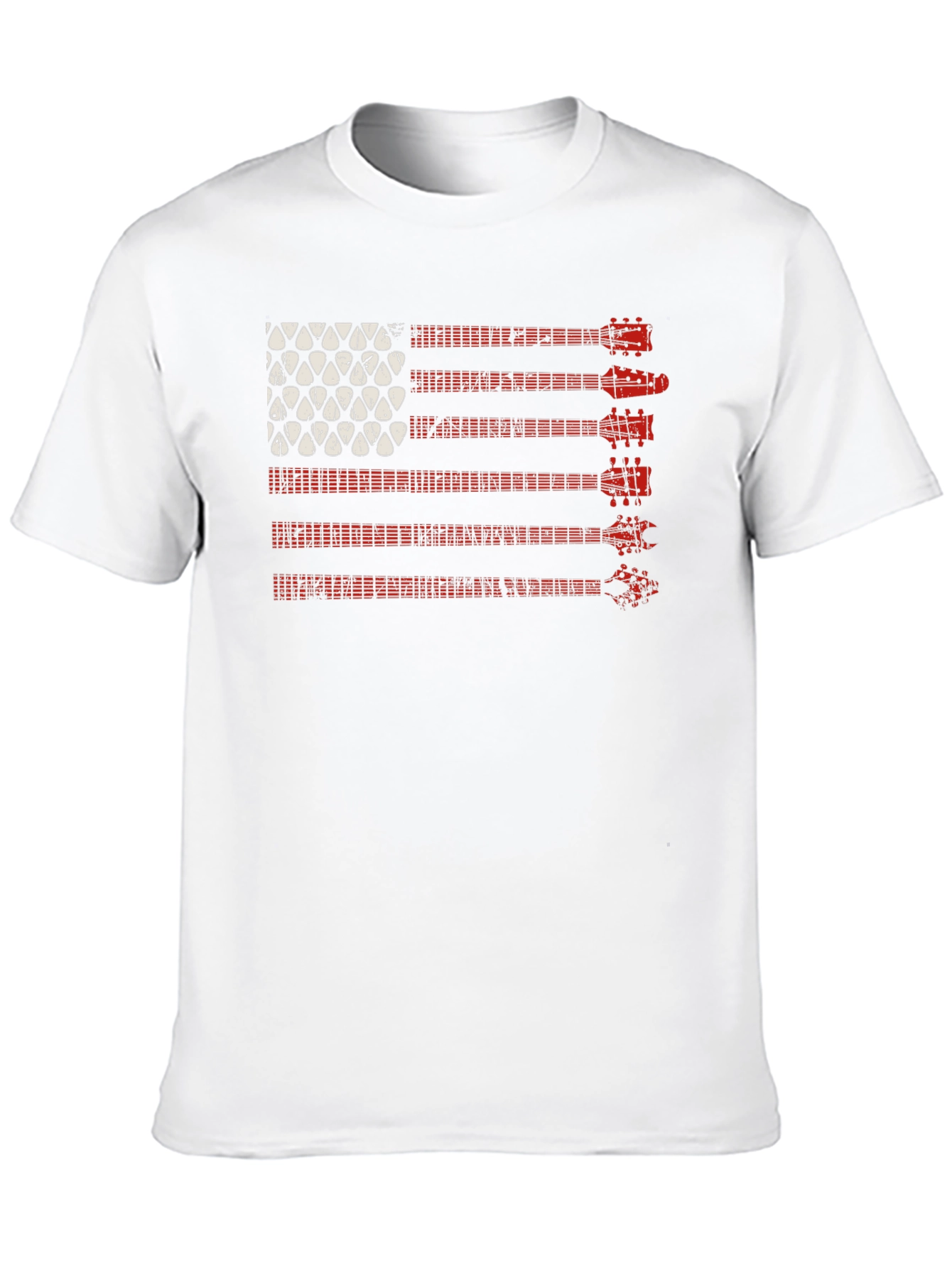 Guitar American Flag Graphic Tee - Musicians Pride