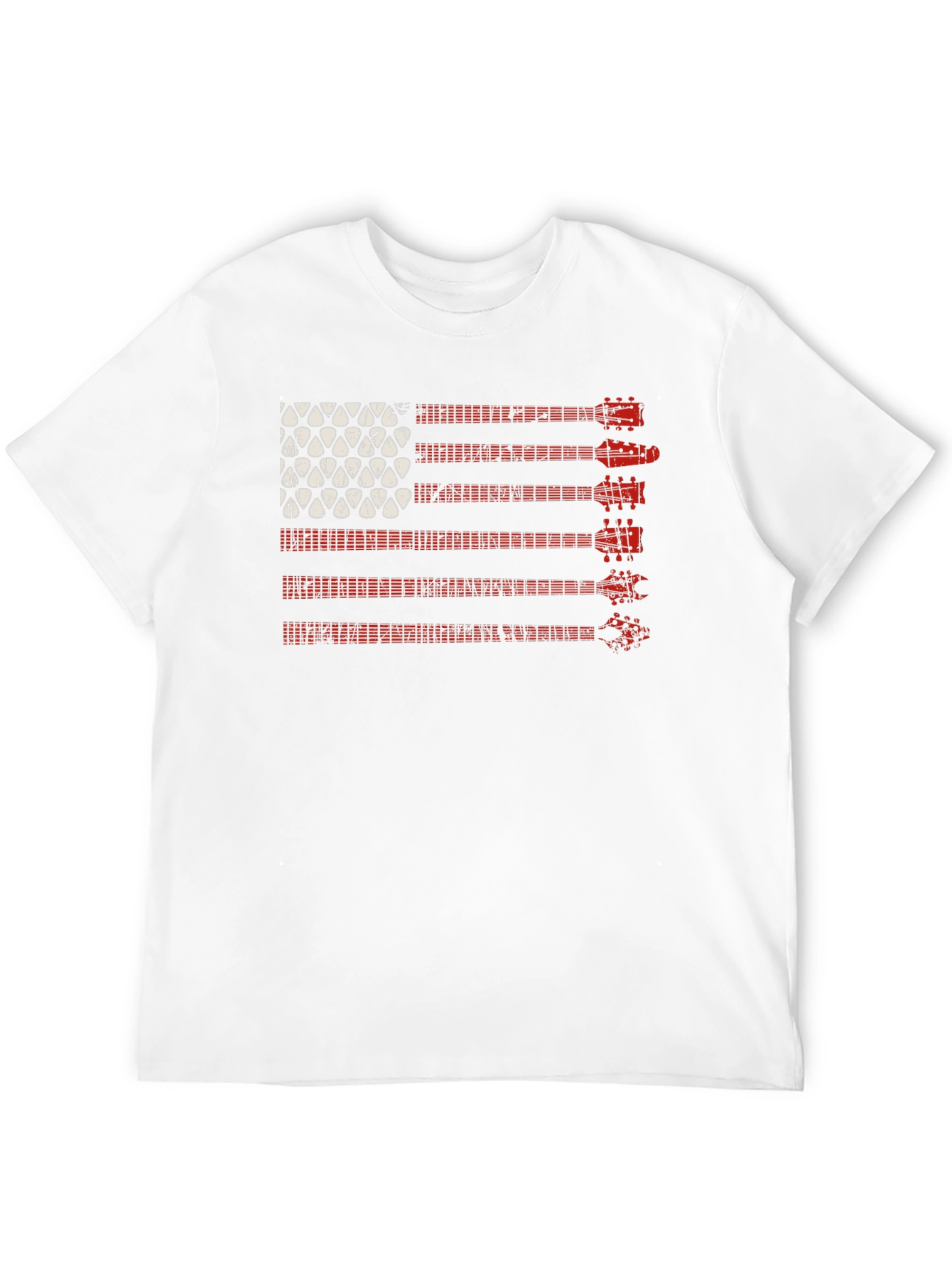 Guitar American Flag Graphic Tee - Musicians Pride