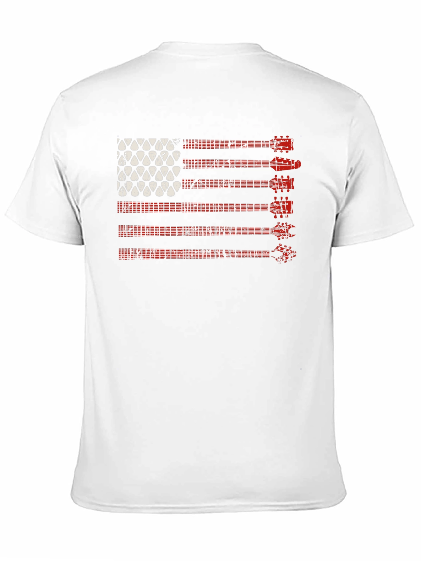 Guitar American Flag Graphic Tee - Musicians Pride