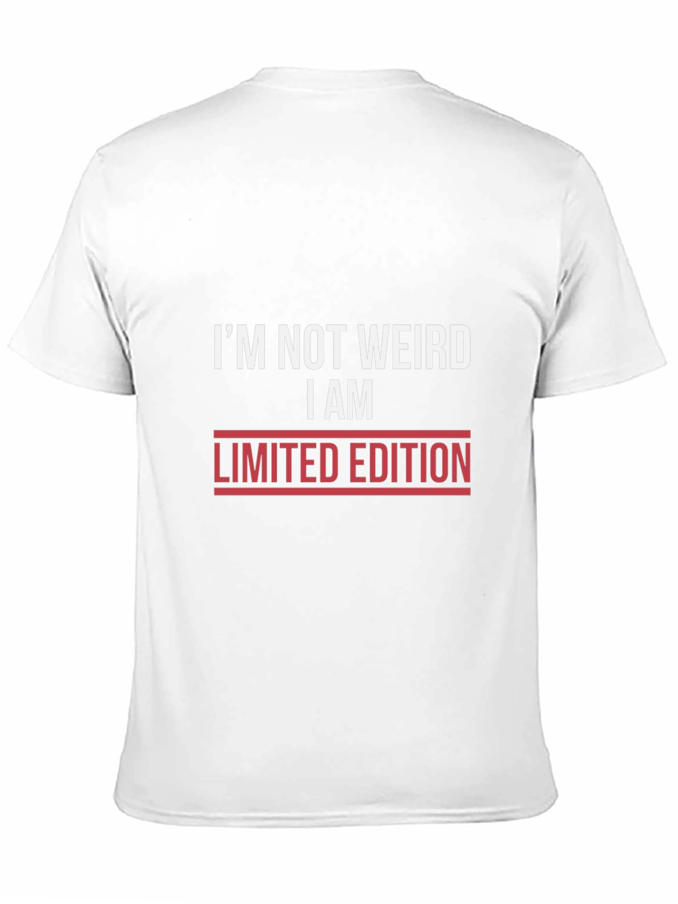 Im Not Weird Limited Edition Graphic T-Shirt