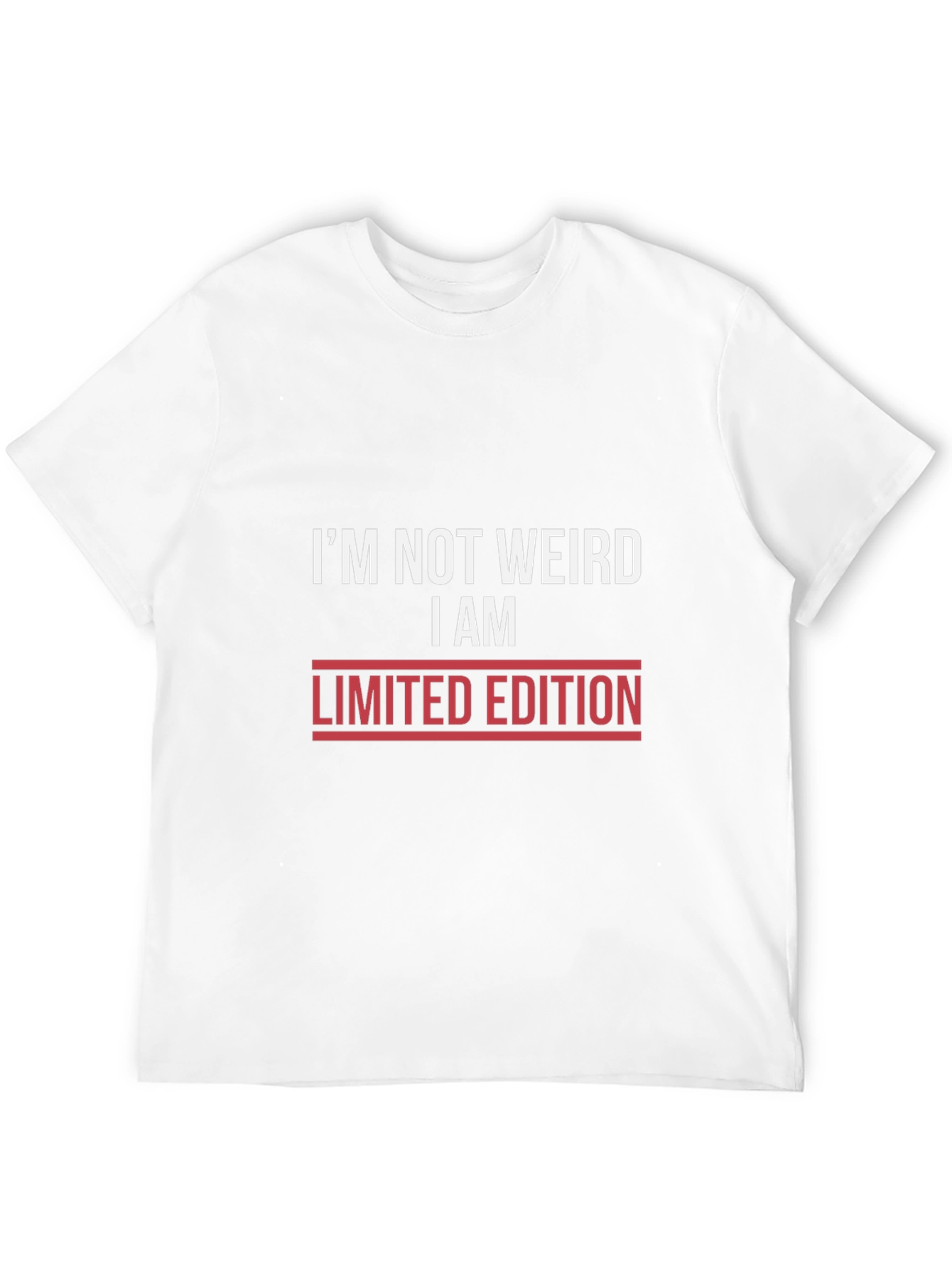 Im Not Weird Limited Edition Graphic T-Shirt