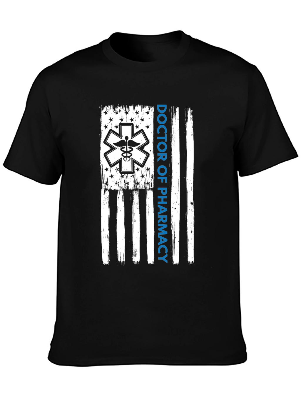 Doctor of Pharmacy American Flag T-Shirt