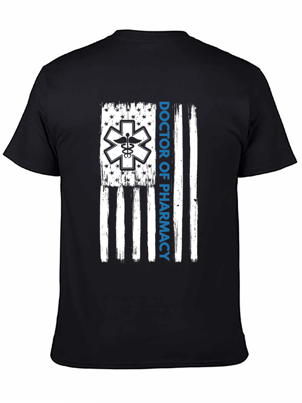 Doctor of Pharmacy American Flag T-Shirt