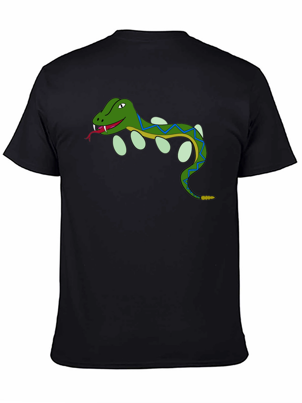Cartoon Snake T-Shirt - Reptile Lover Tee