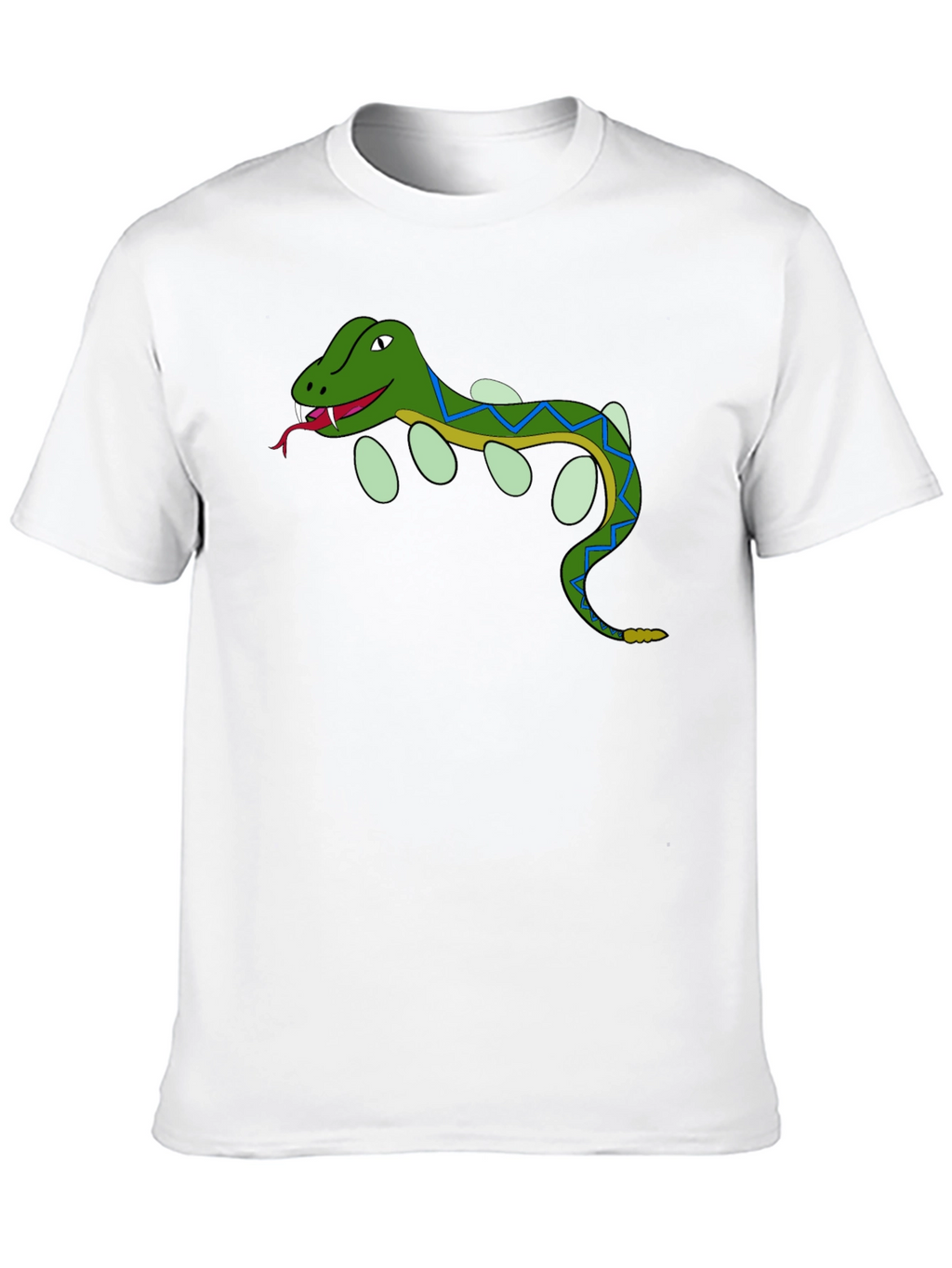 Cartoon Snake T-Shirt - Reptile Lover Tee