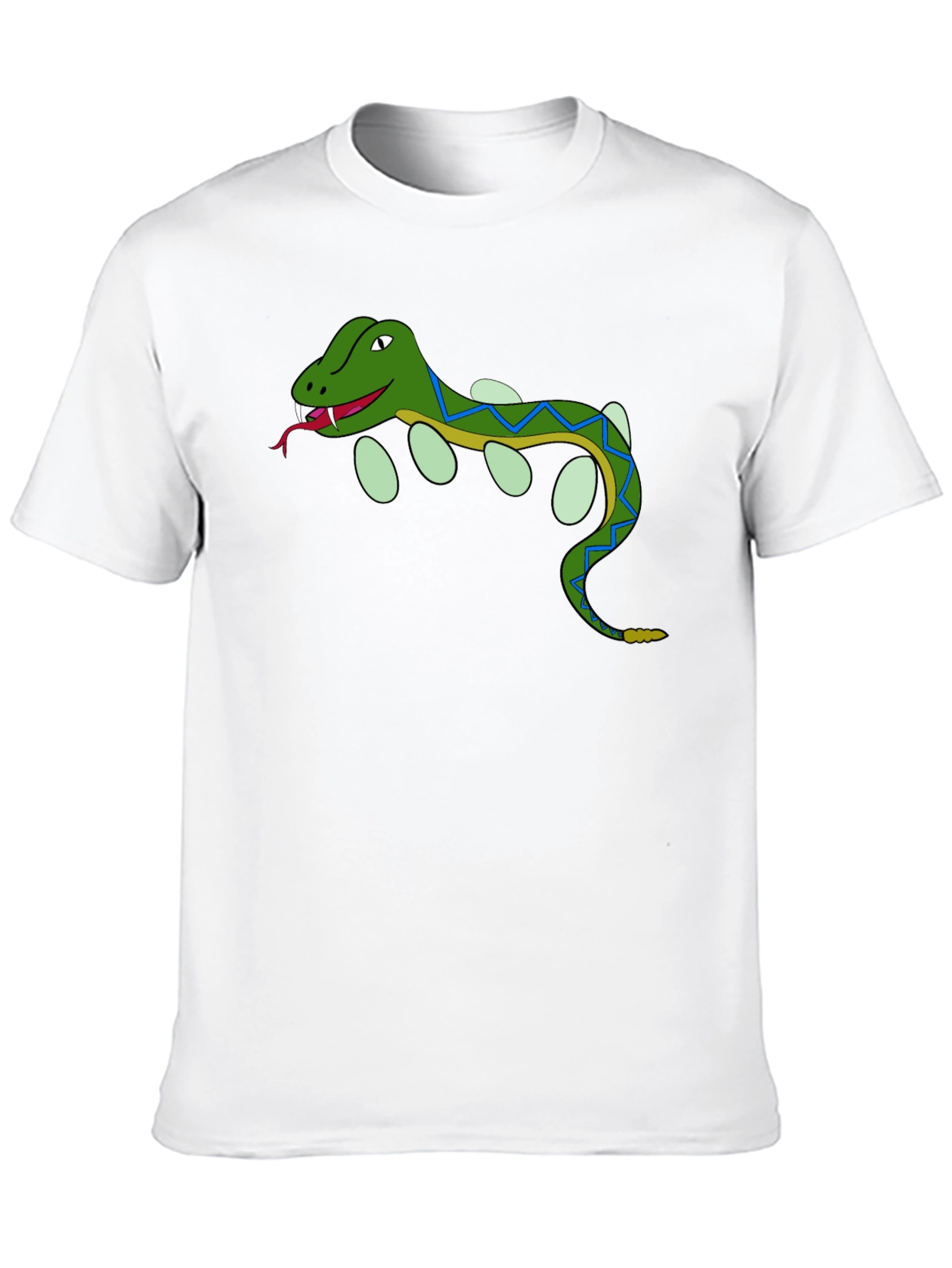 Cartoon Snake T-Shirt - Reptile Lover Tee