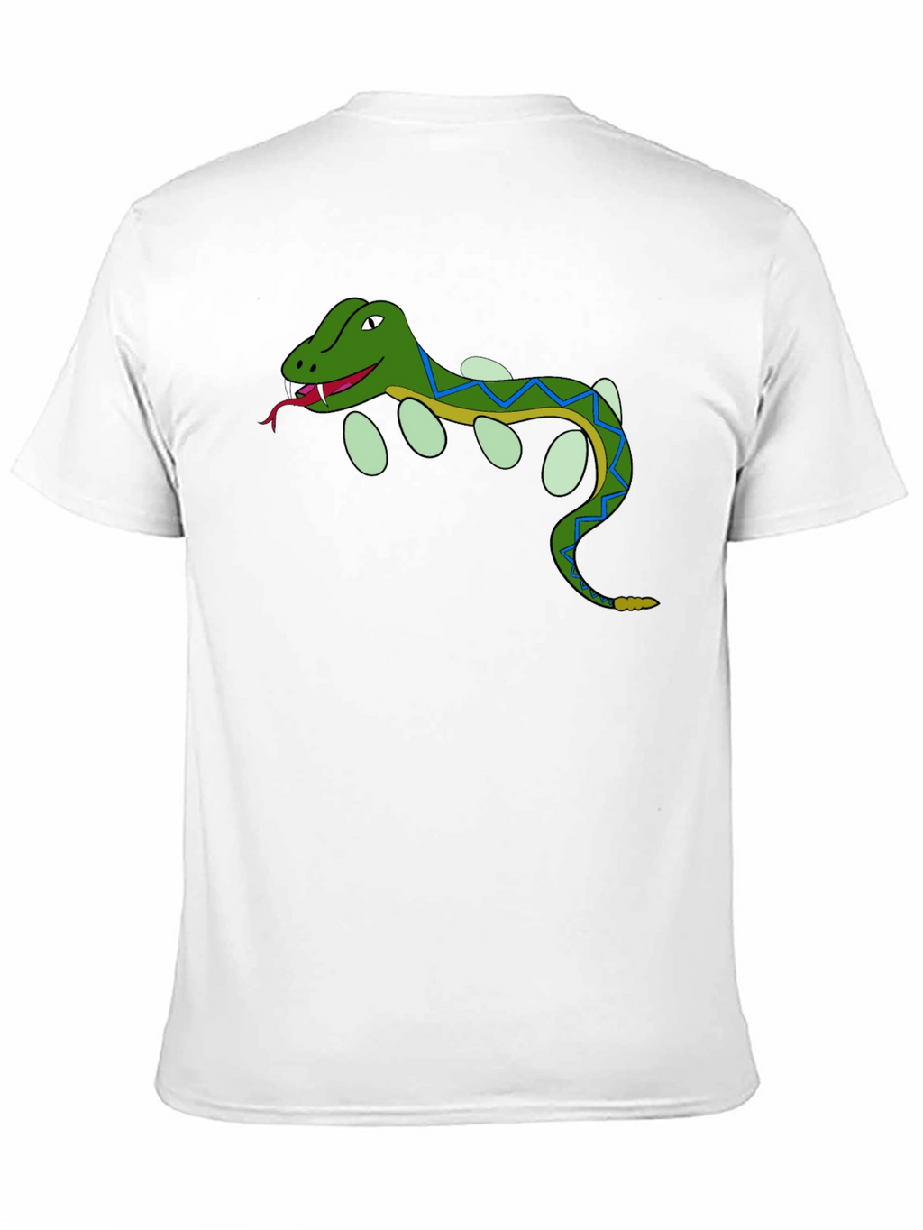 Cartoon Snake T-Shirt - Reptile Lover Tee