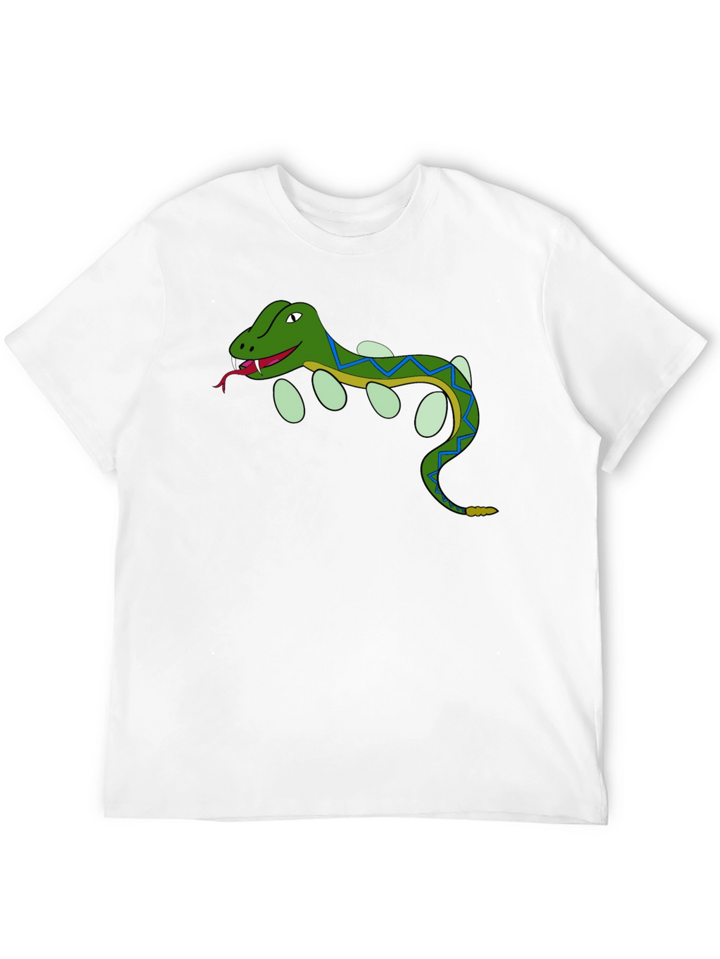 Cartoon Snake T-Shirt - Reptile Lover Tee