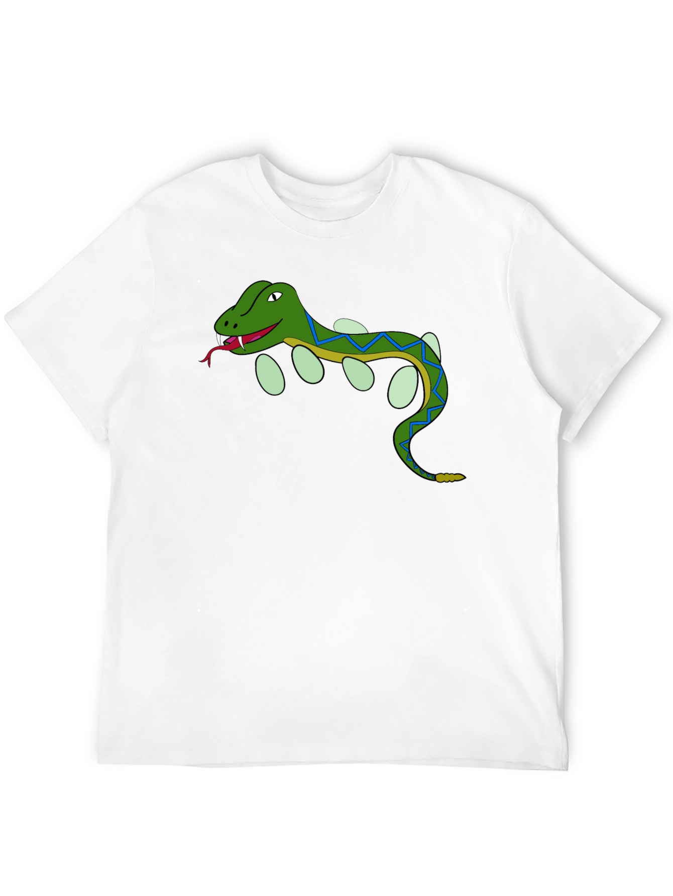 Cartoon Snake T-Shirt - Reptile Lover Tee