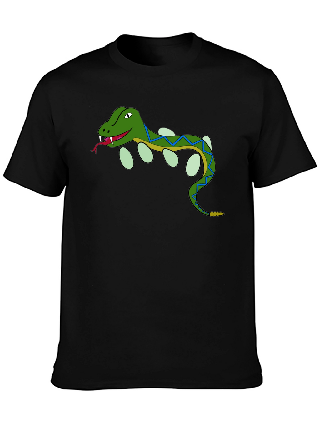 Cartoon Snake T-Shirt - Reptile Lover Tee