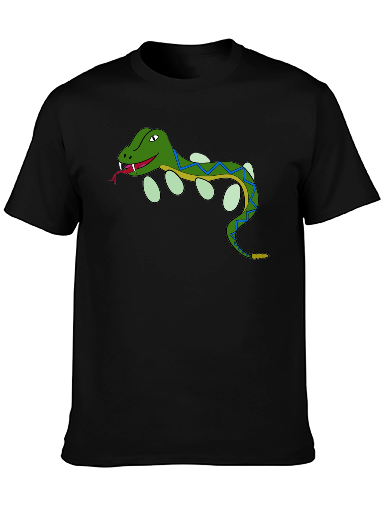 Cartoon Snake T-Shirt - Reptile Lover Tee