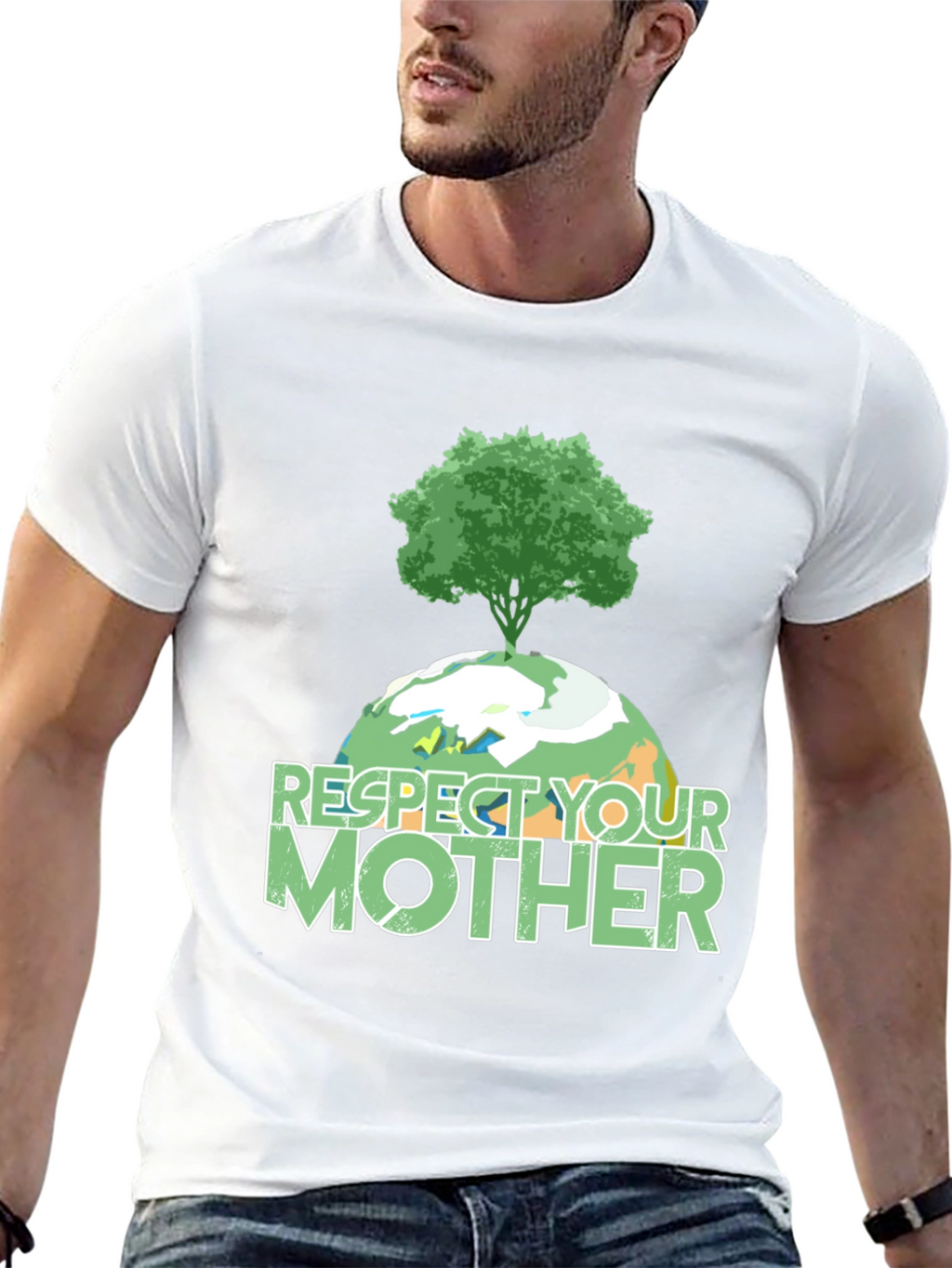 Respect Your Mother T-Shirt - Earth Day Tee