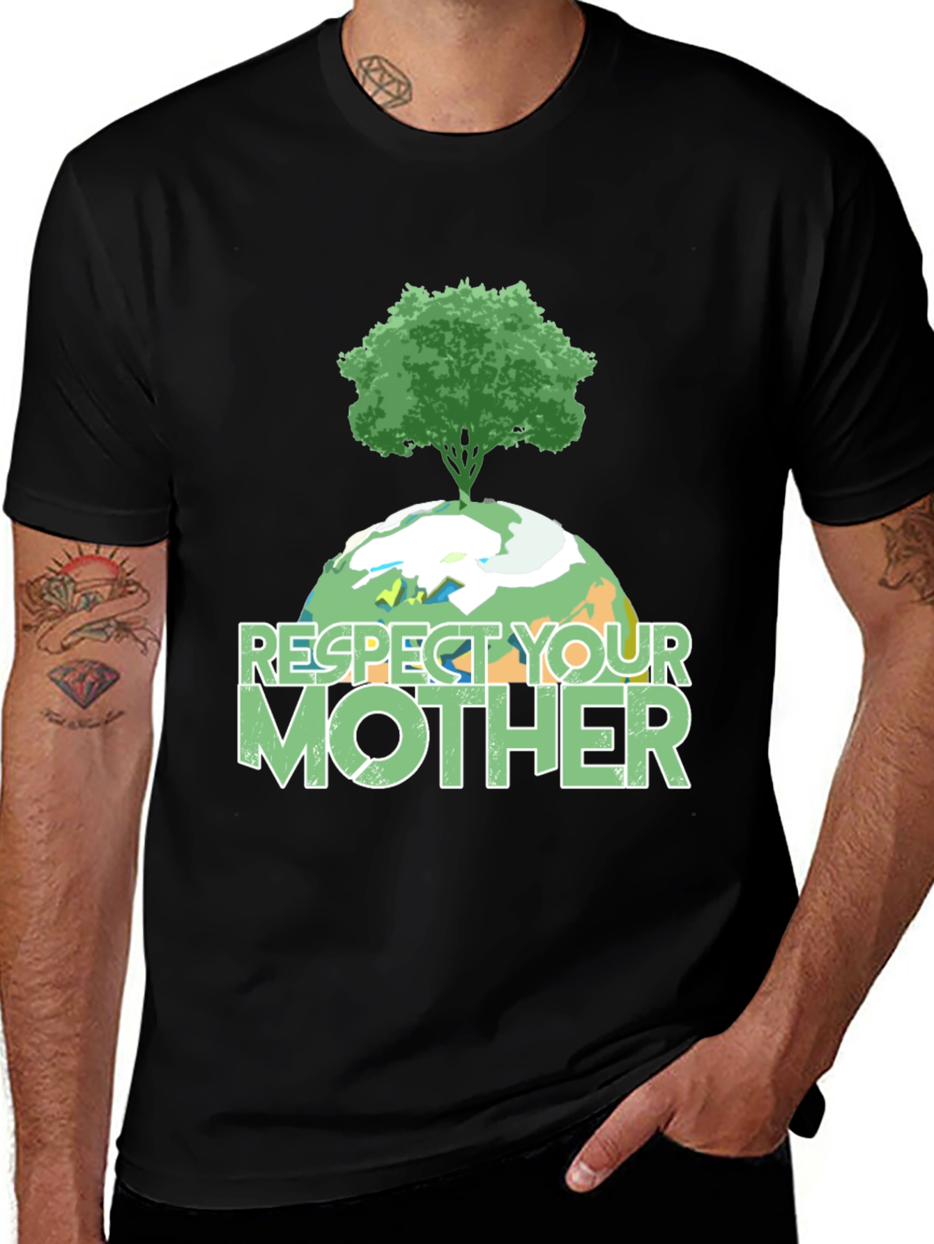 Respect Your Mother T-Shirt - Earth Day Tee