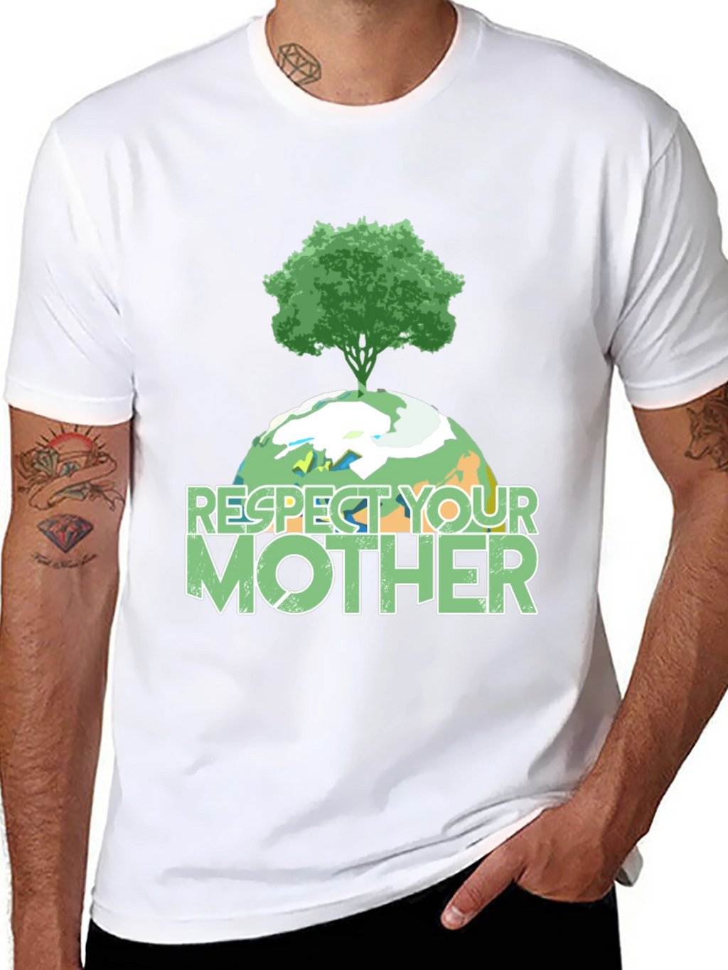 Respect Your Mother T-Shirt - Earth Day Tee
