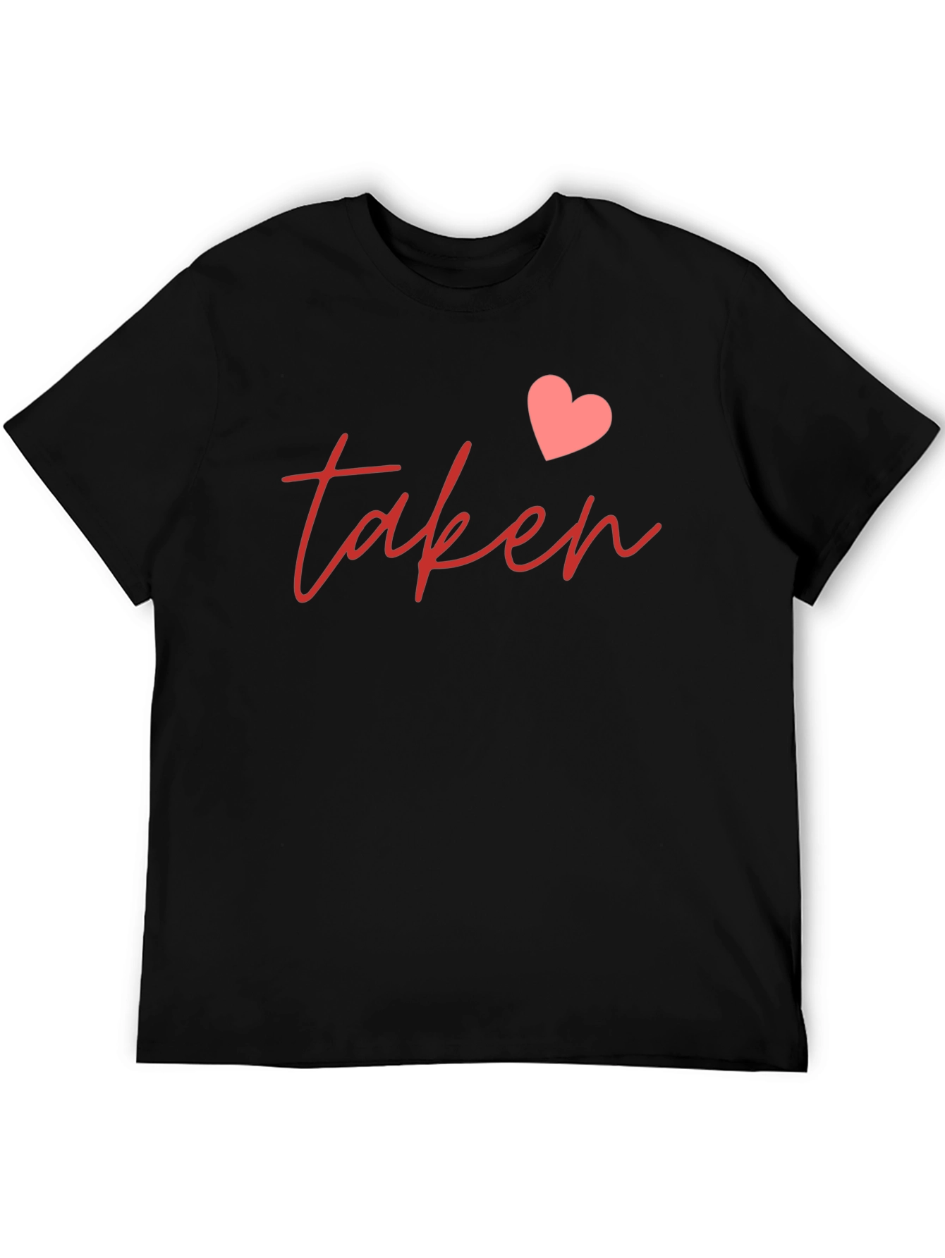 Taken Heart Graphic Tee - Romantic Casual Shirt