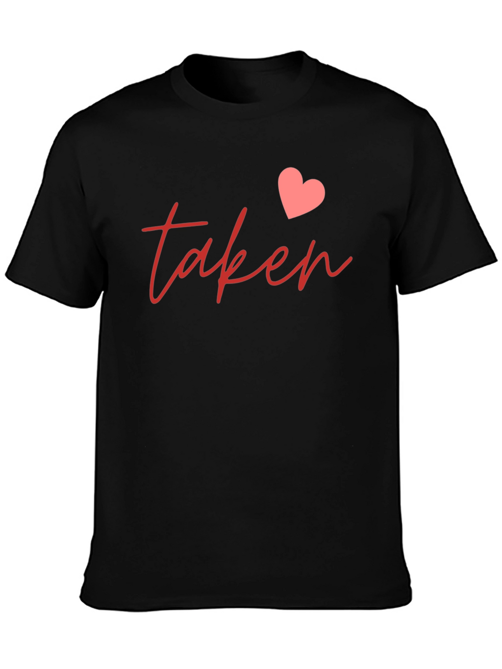 Taken Heart Graphic Tee - Romantic Casual Shirt