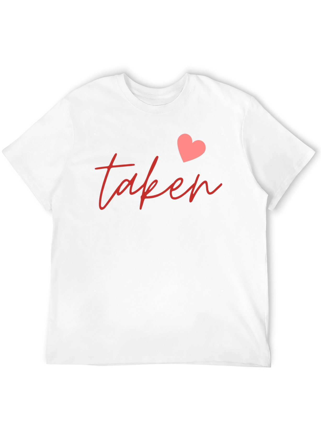 Taken Heart Graphic Tee - Romantic Casual Shirt