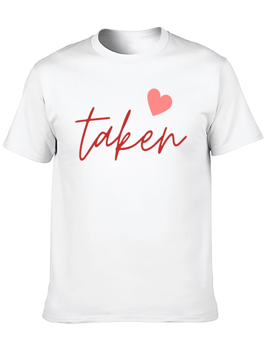 Taken Heart Graphic Tee - Romantic Casual Shirt