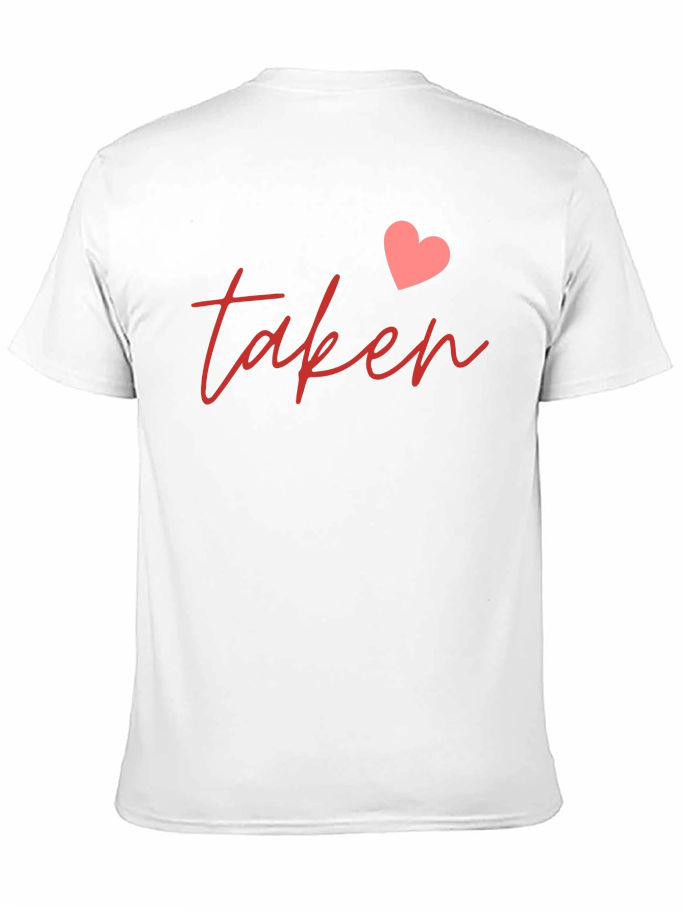 Taken Heart Graphic Tee - Romantic Casual Shirt