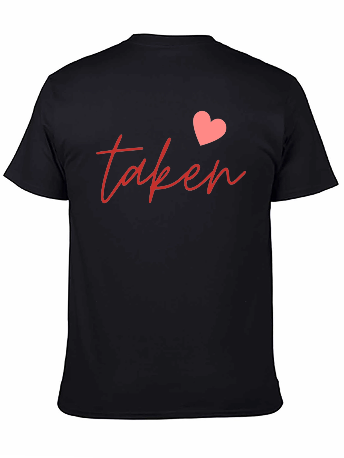 Taken Heart Graphic Tee - Romantic Casual Shirt