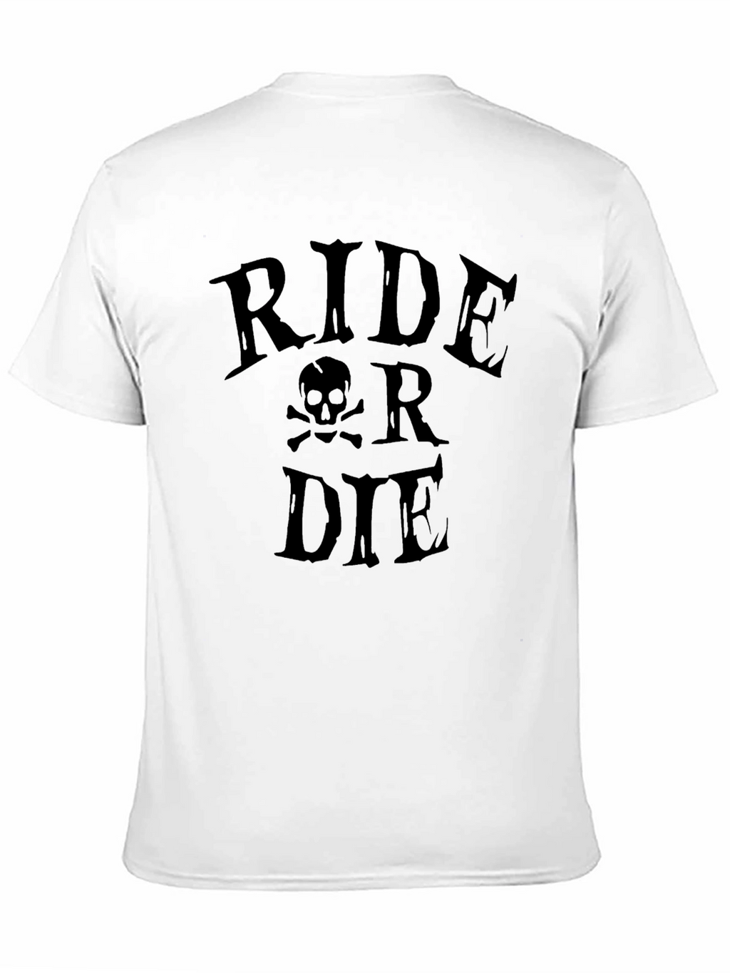 Ride or Die Skull Graphic Tee