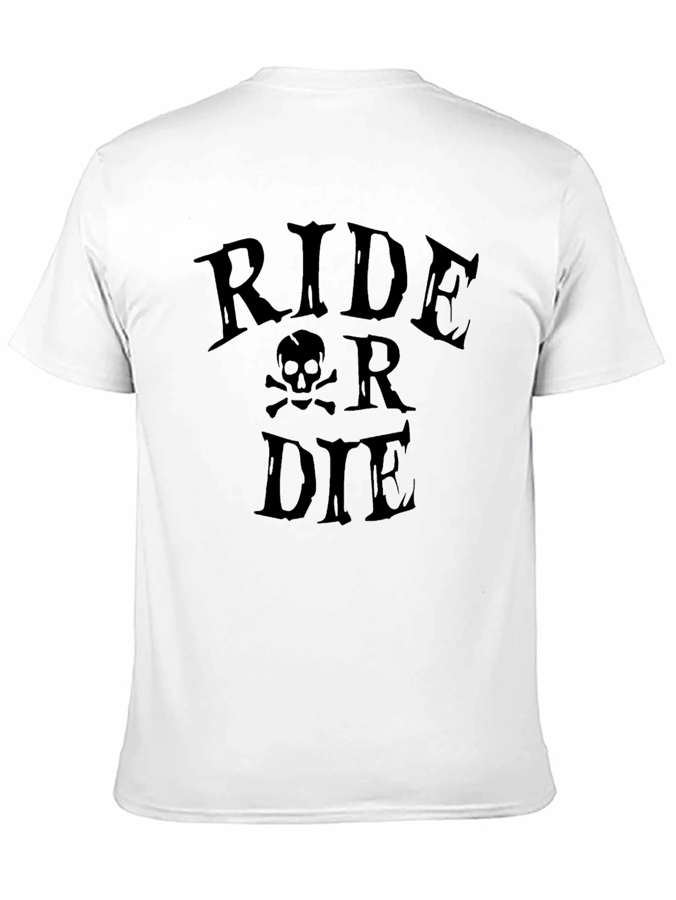 Ride or Die Skull Graphic Tee