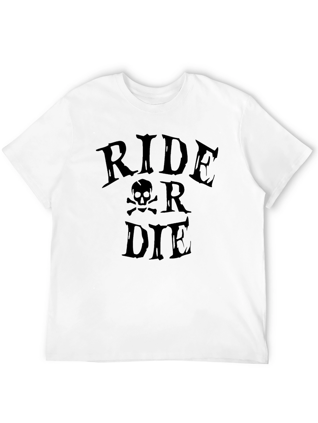 Ride or Die Skull Graphic Tee