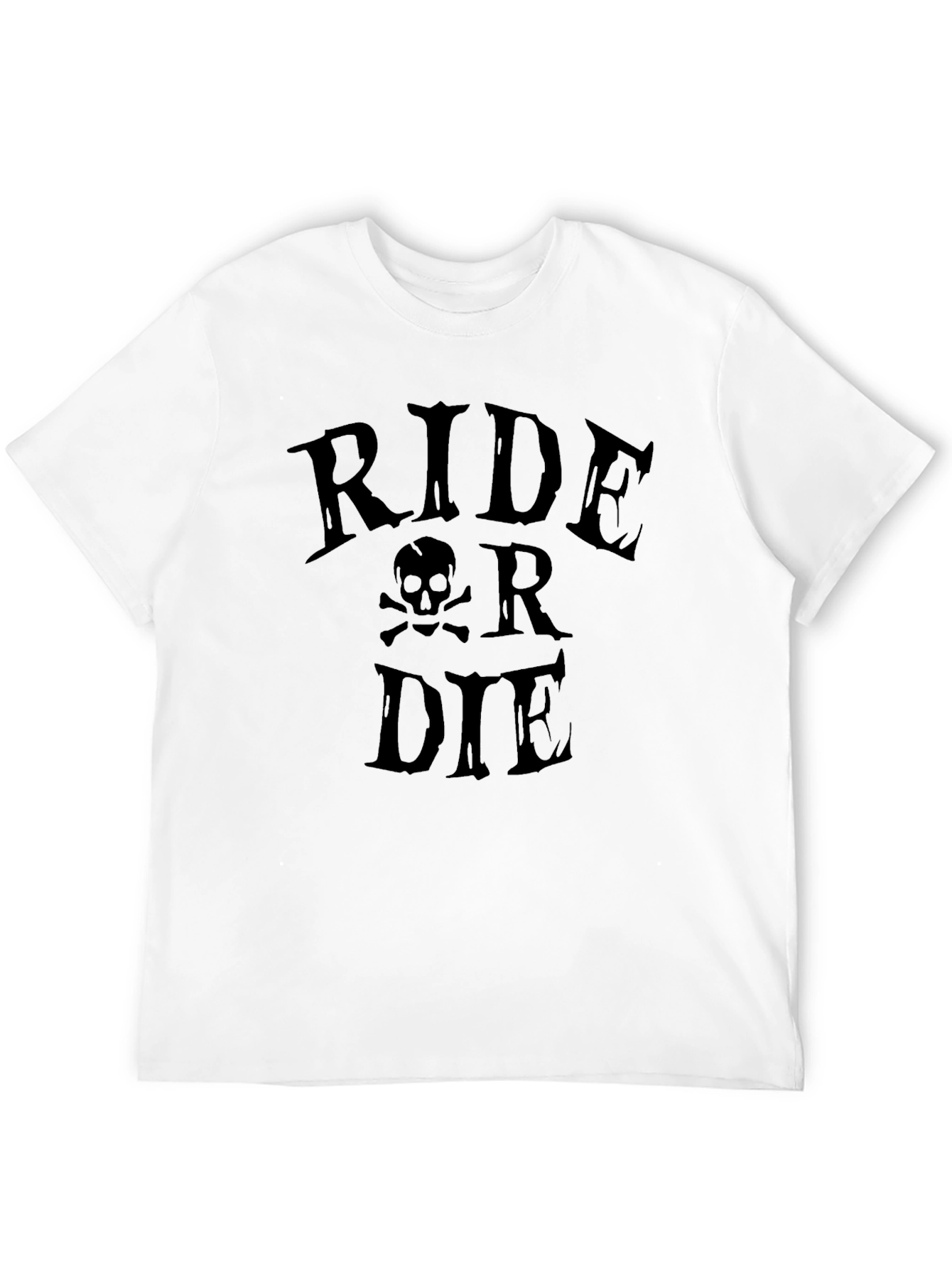 Ride or Die Skull Graphic Tee