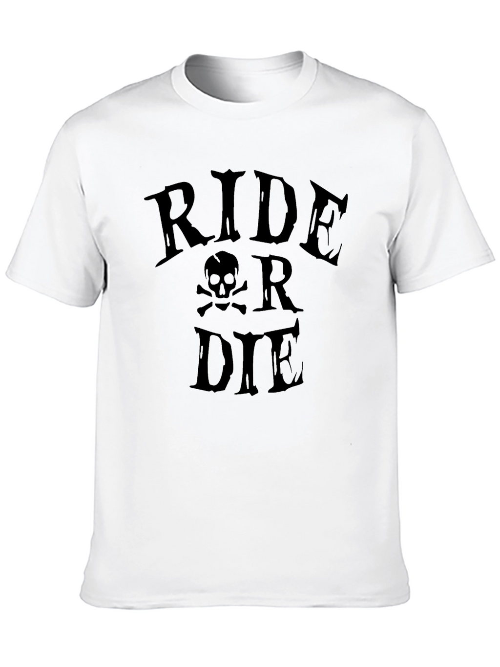 Ride or Die Skull Graphic Tee