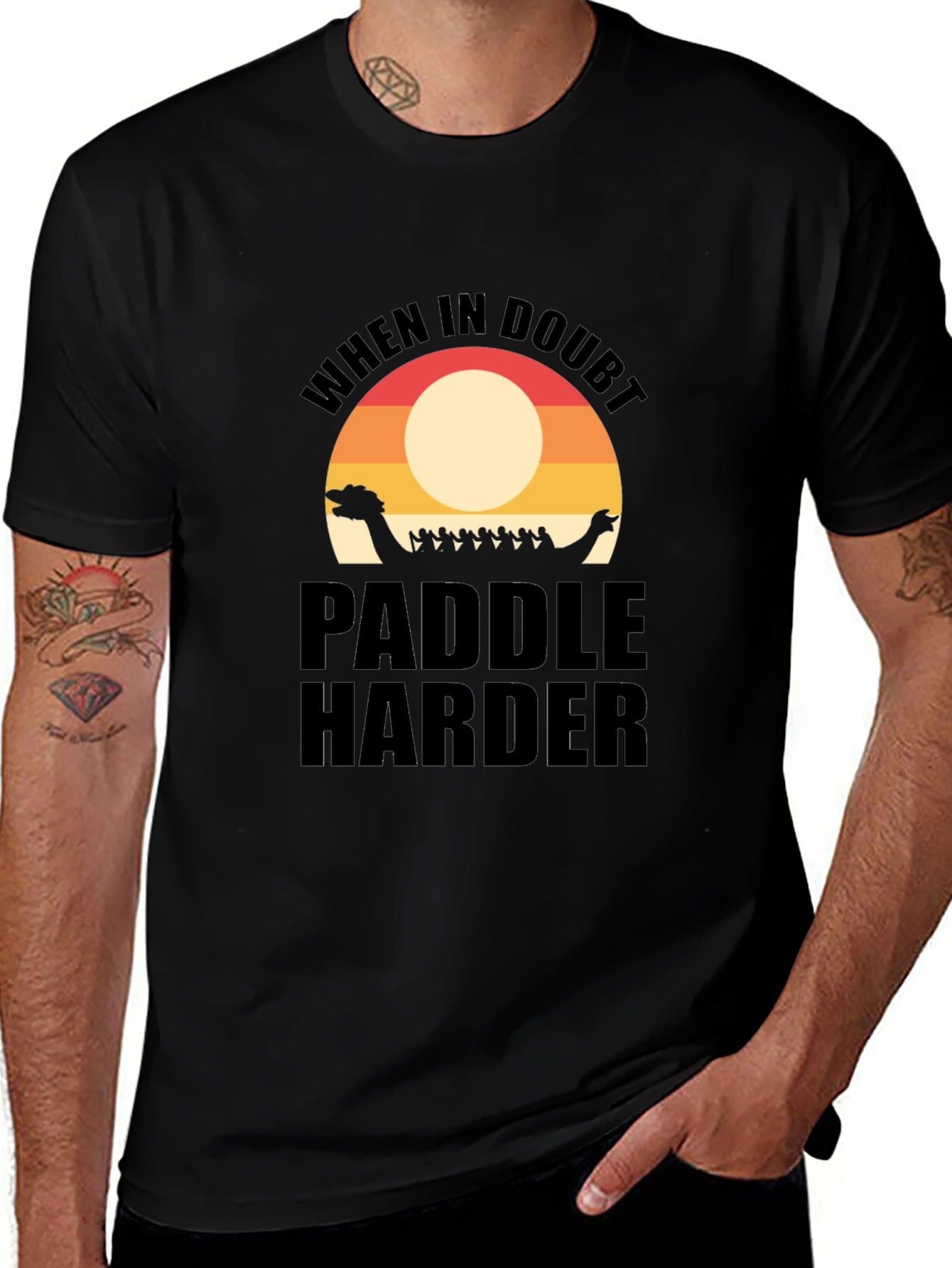 Paddle Harder Graphic T-Shirt