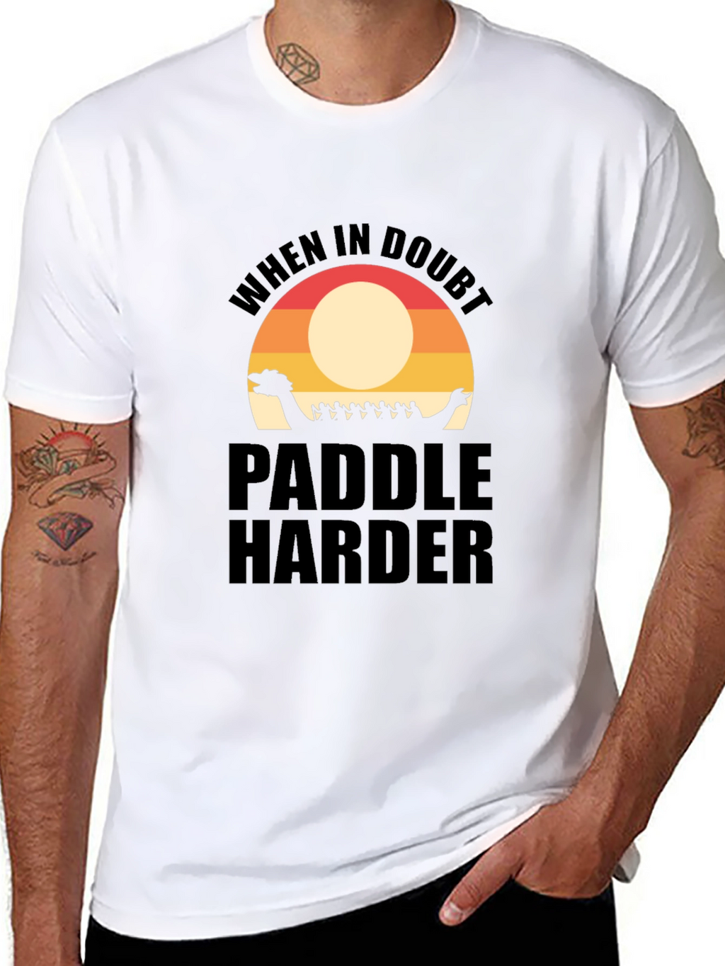 Paddle Harder Graphic T-Shirt