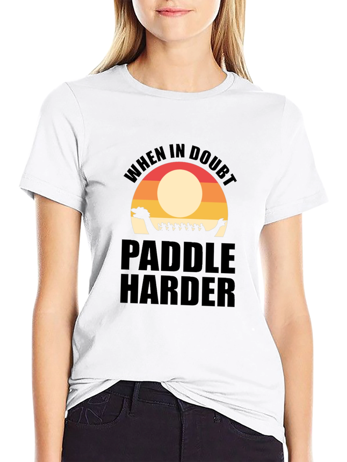 Paddle Harder Graphic T-Shirt