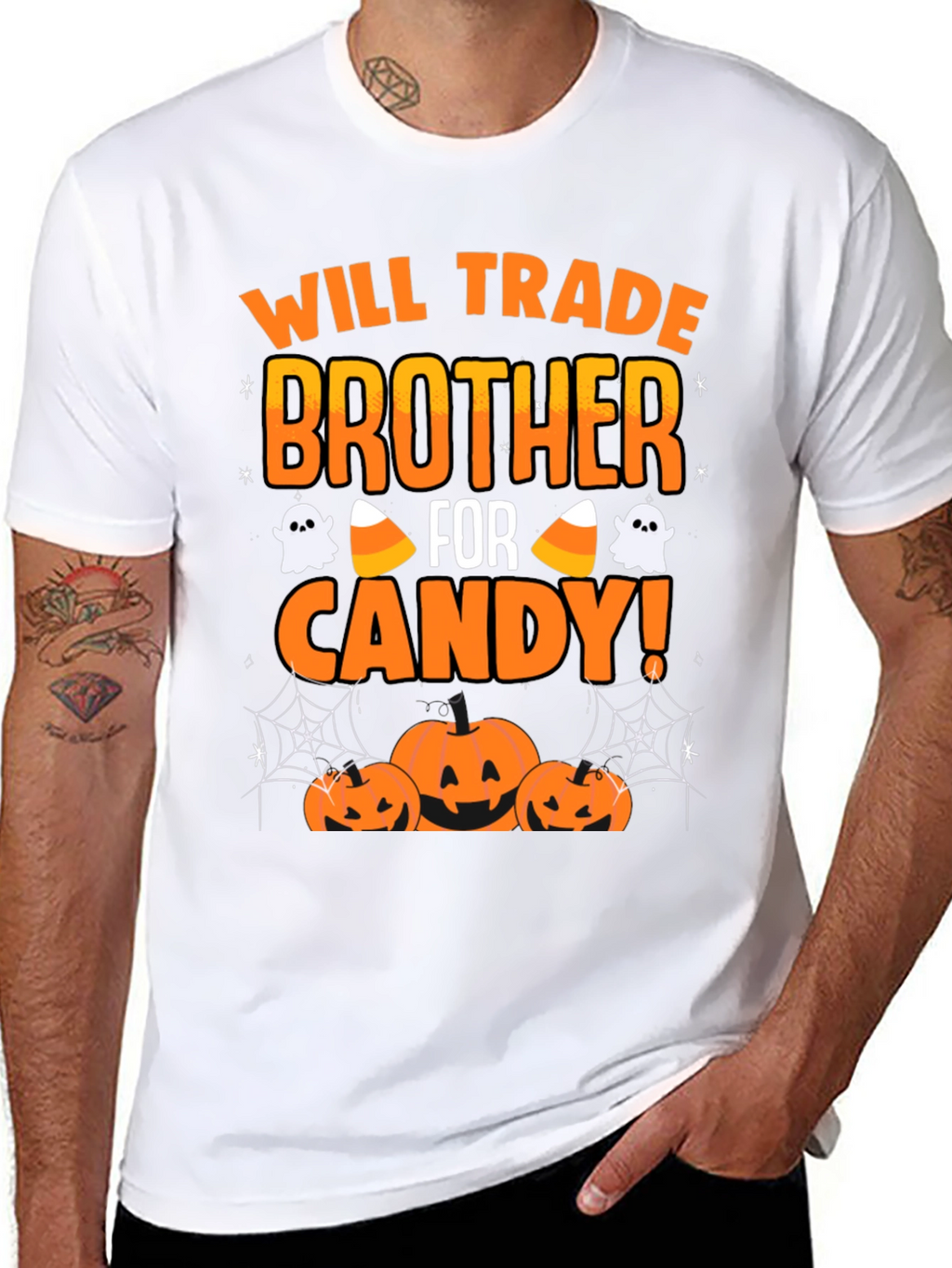 Will Trade Brother For Candy Halloween T-Shirt